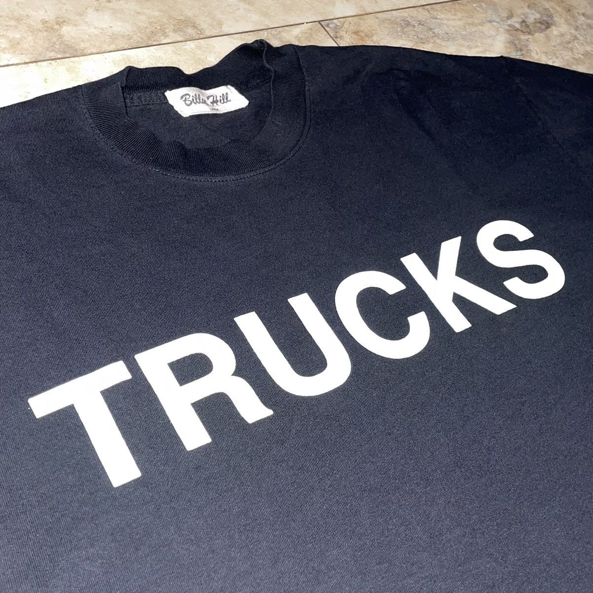 Billy Hill Billy Hill “TRUCKS” Tee Black Size Large Size US L / EU 52-54 / 3 - 3 Thumbnail