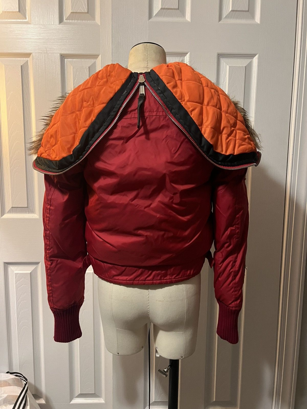 Dsquared2 DSQUARED FIGHTING DUDES HOODED BOMBER Size M / US 6-8 / IT 42-44 - 8 Thumbnail
