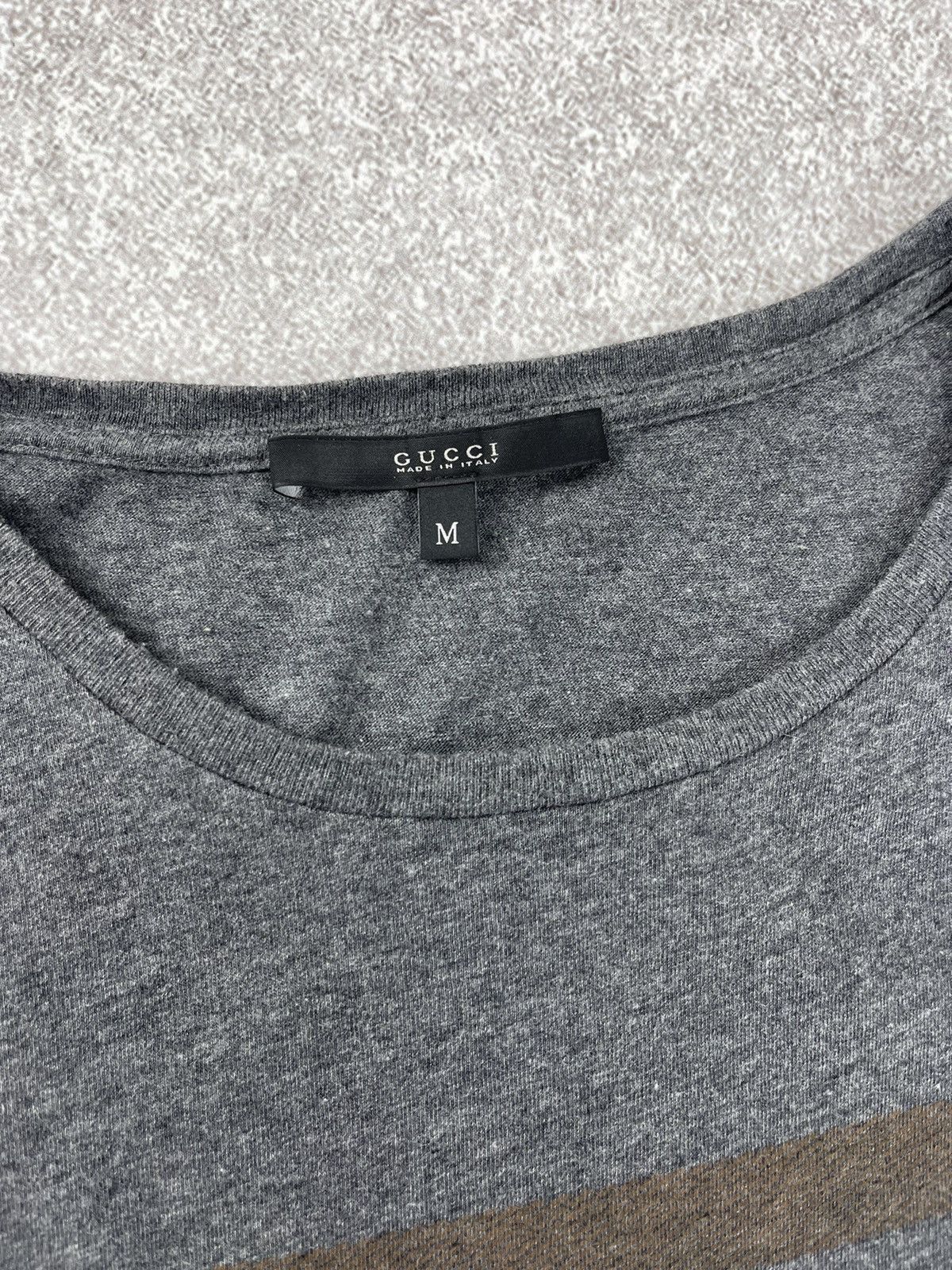 Gucci Gucci Logo Tee T-Shirt Men’s Size US M / EU 48-50 / 2 - 4 Thumbnail