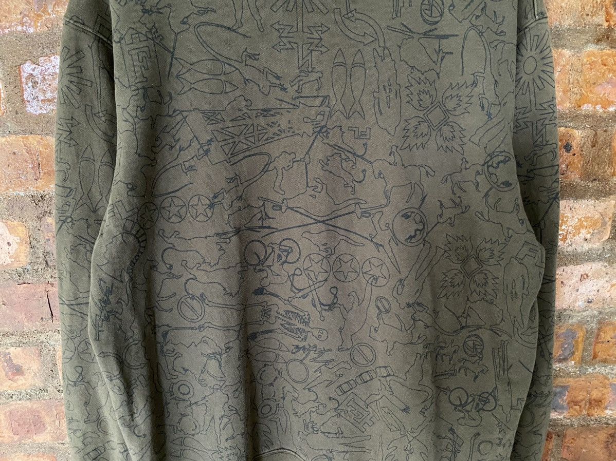 Futura OG 2000s Futura Pencil Grafiti all logo sweatshirts Size US XL / EU 56 / 4 - 4 Thumbnail