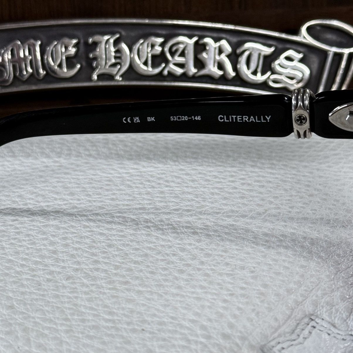 Chrome Hearts Chrome Hearts Cliterally 1/1 Sunglasses Size ONE SIZE - 6 Thumbnail