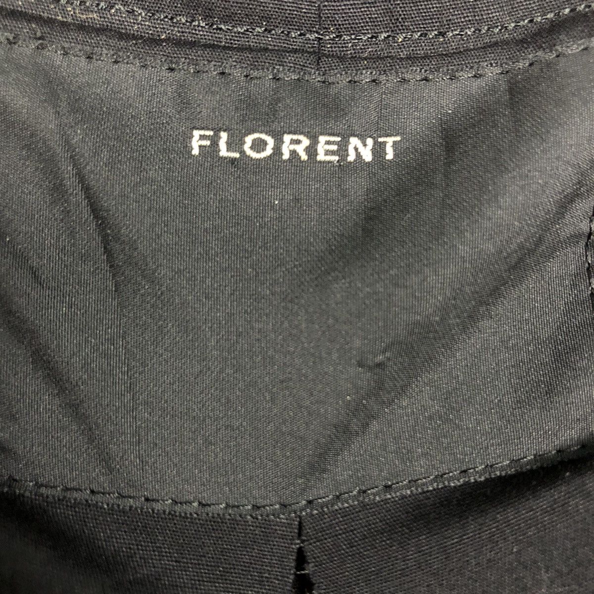 Japanese Brand 📌Rich Black Long Jacket Florent Made in Japan Size US M / EU 48-50 / 2 - 18 Thumbnail