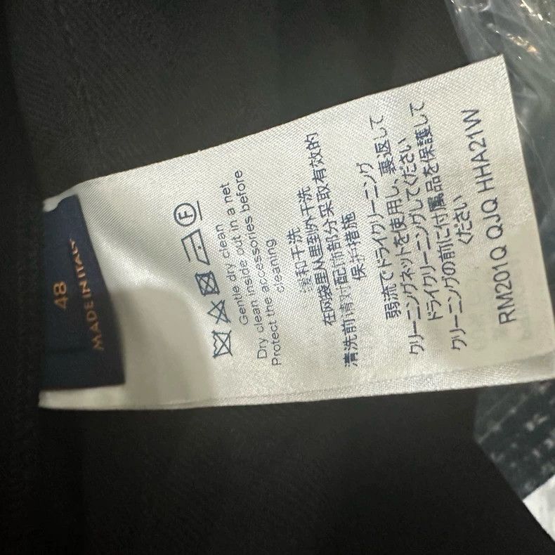 Louis Vuitton Louis Vuitton Black dark full print denim jacket Size US M / EU 48-50 / 2 - 5 Thumbnail