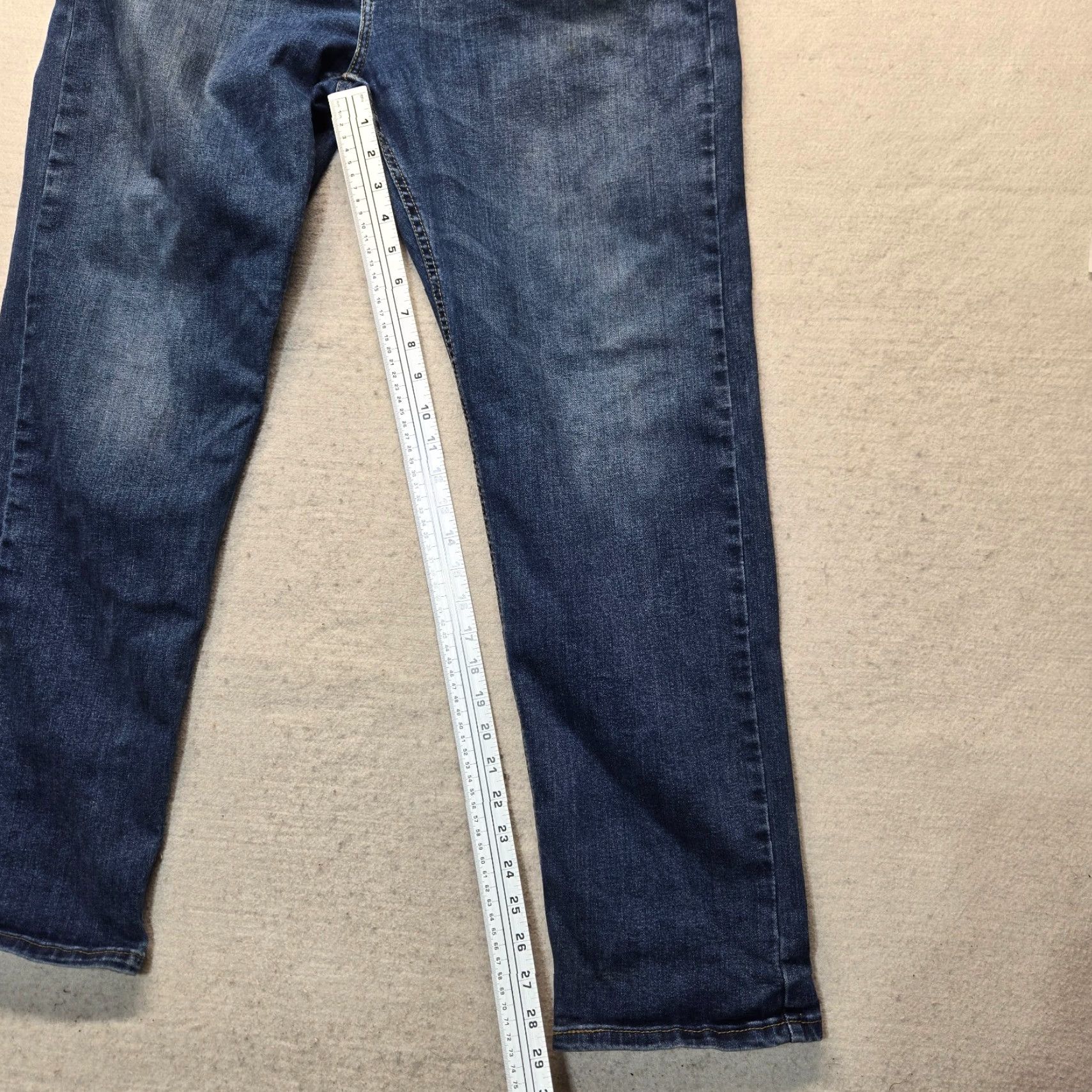 Levi's Levi's 502 Jeans Blue Mid Rise Regular Fit 40X32 Denim Pants Men Adult Size US 40 / EU 56 - 7 Thumbnail