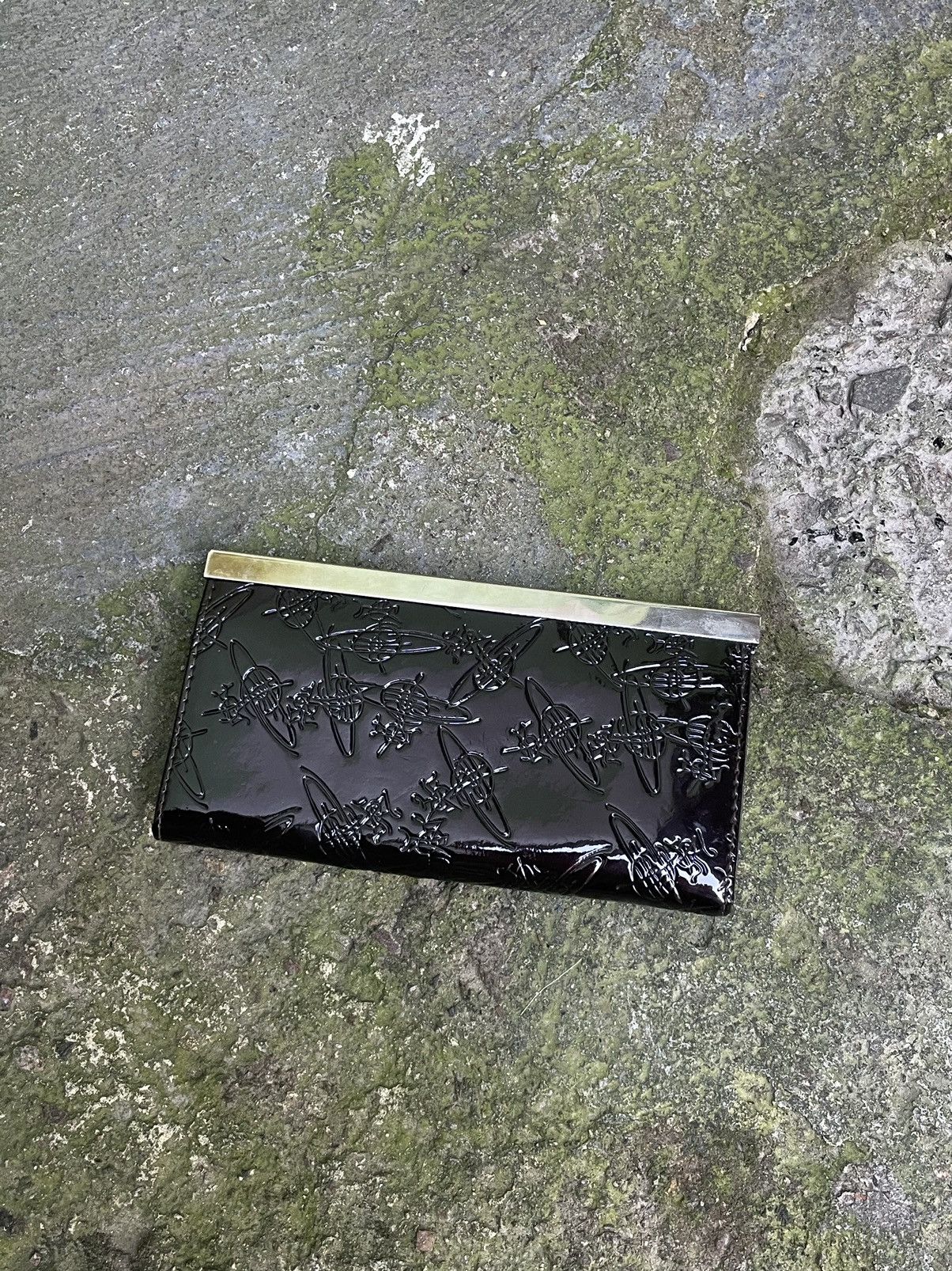 Vivienne Westwood Vintage Vivienne Westwood Leather Monogram Brown Wallet Size ONE SIZE - 2 Thumbnail