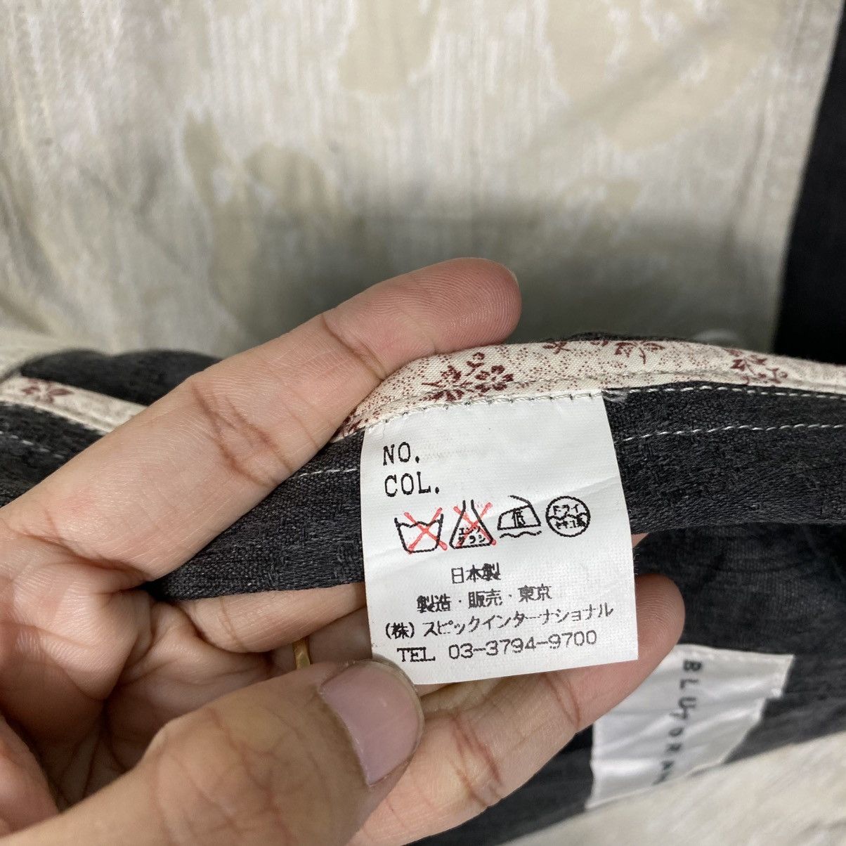 Tornado Mart Vintage Beige Jacquard Floral Pattern Jacket Tornado Size US L / EU 52-54 / 3 - 20 Thumbnail
