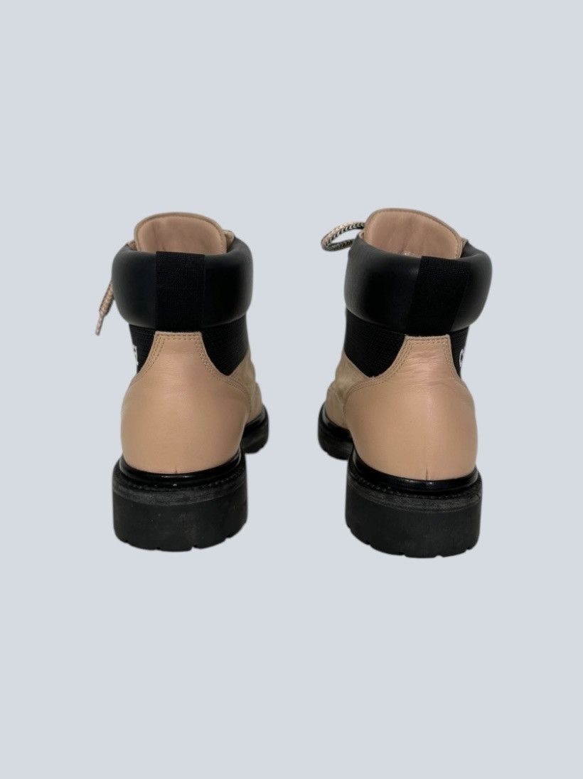 Chanel Chanel lace-up ankle boots in leather and suede logo, 41.5С. Size US 11.5 / IT 41.5 - 3 Thumbnail