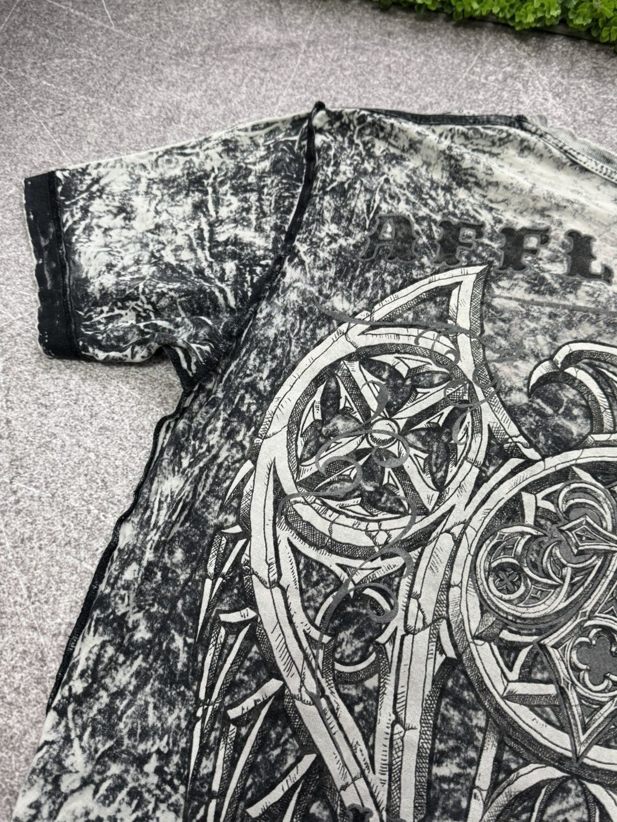 Affliction Vintage Y2K Affliction Reversible Tee Shirt Size US M / EU 48-50 / 2 - 13 Thumbnail