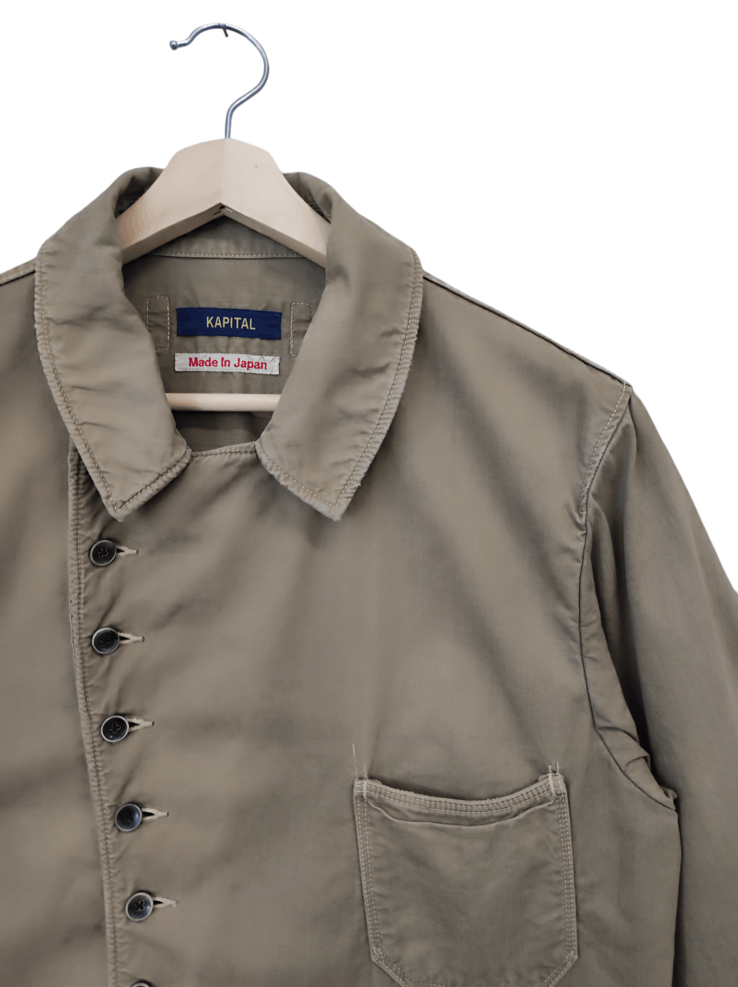 Kapital Kapital Beige 9 button Kapital Country Inc Jacket Kapital Size US M / EU 48-50 / 2 - 6 Thumbnail