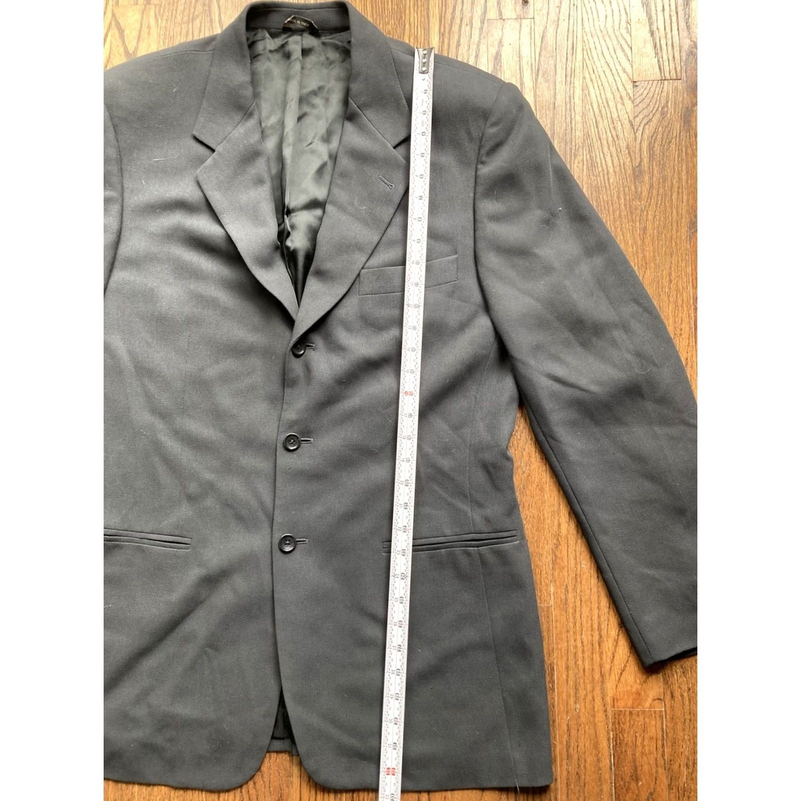 Banana Republic Banana Republic 2 Piece Suit Mens Size 42L Gray Wool Made In Italy 100% Wool Dry Clean Only Size 42R - 4 Thumbnail