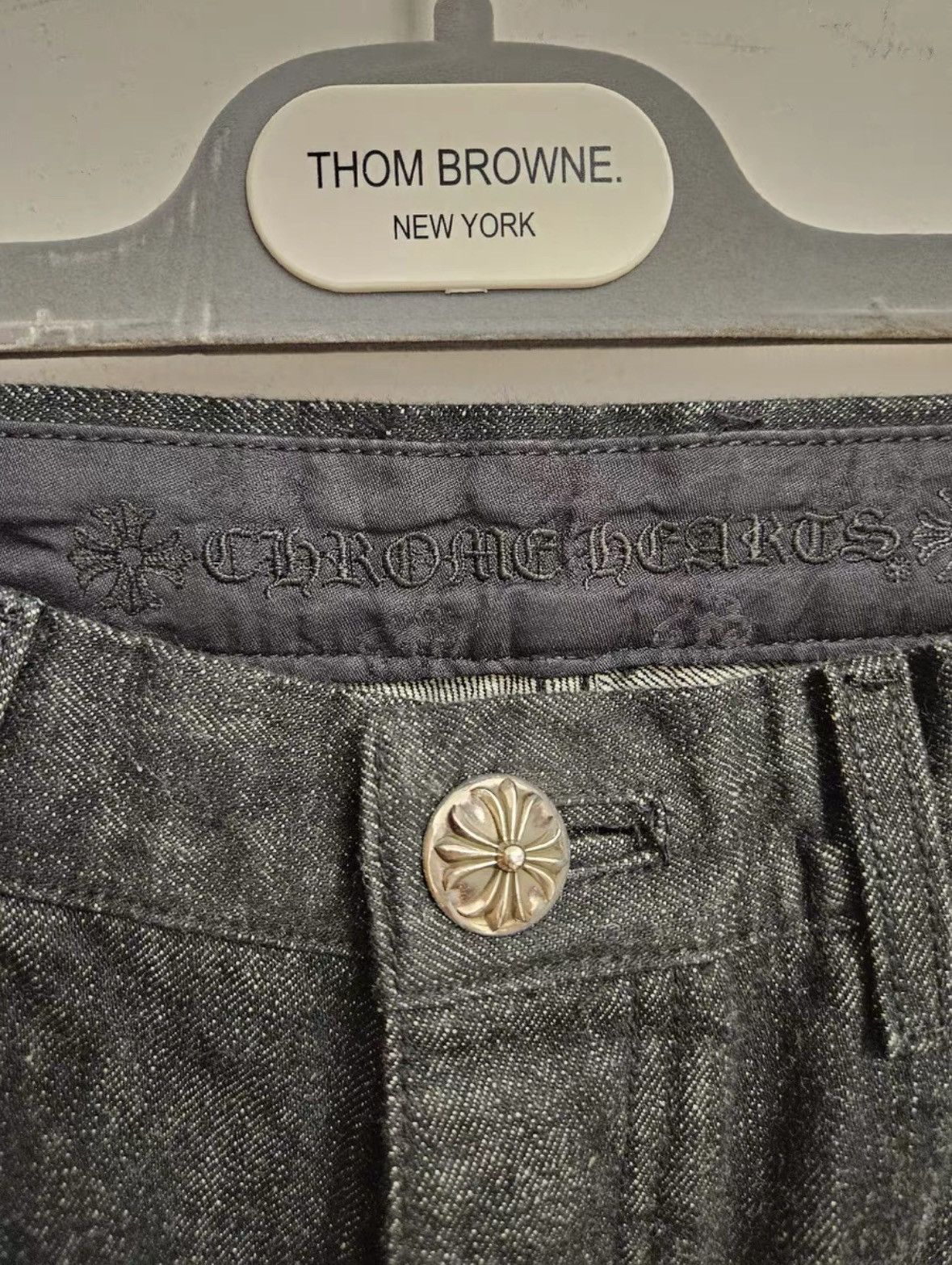 Chrome Hearts Chrome Hearts Star Leather Patch Jeans Size US 32 / EU 48 - 3 Thumbnail