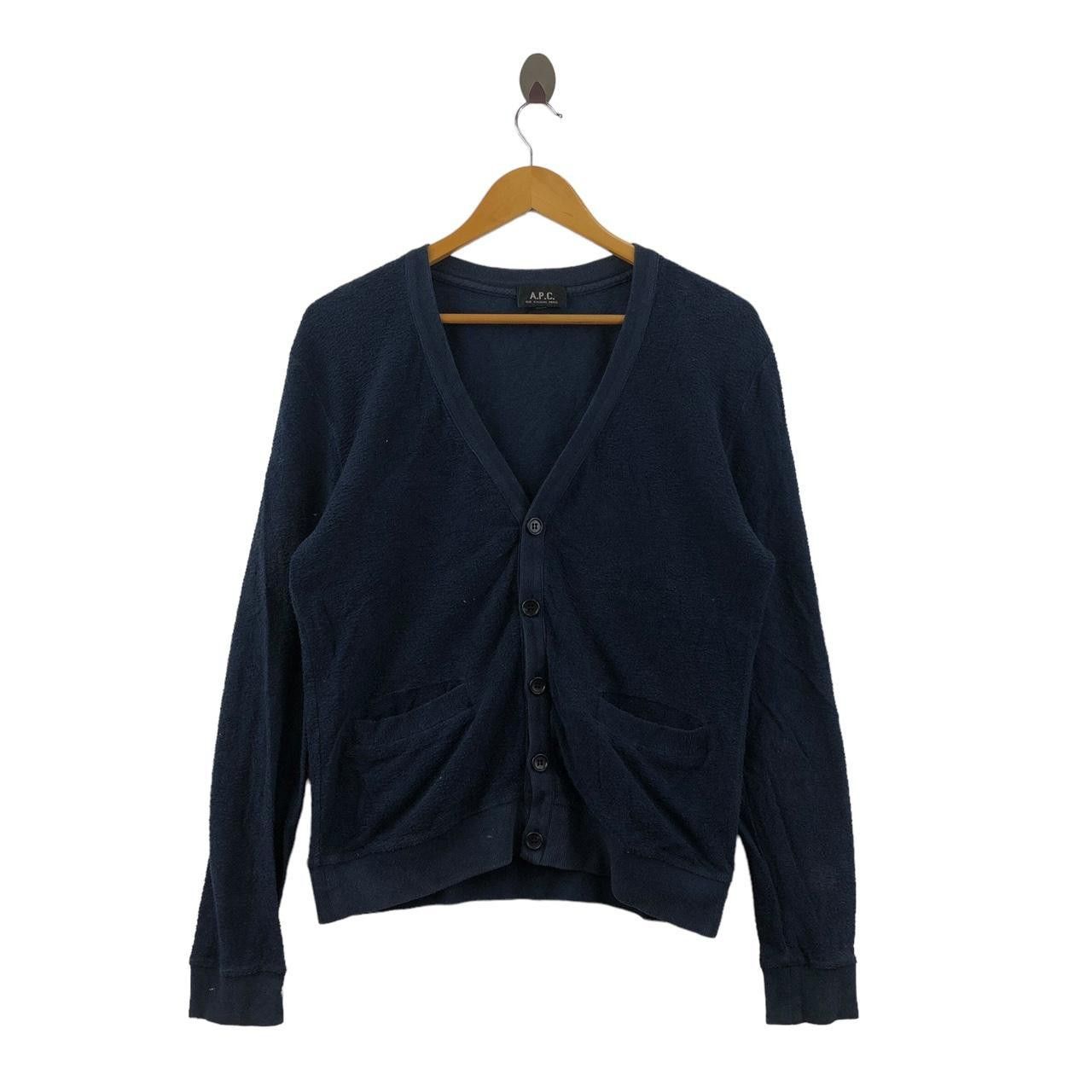 A.P.C. A.P.C APC RUE MADAME PARIS Cardigan Shirt Made In Japan Size XS / US 0-2 / IT 36-38 - 1 Thumbnail