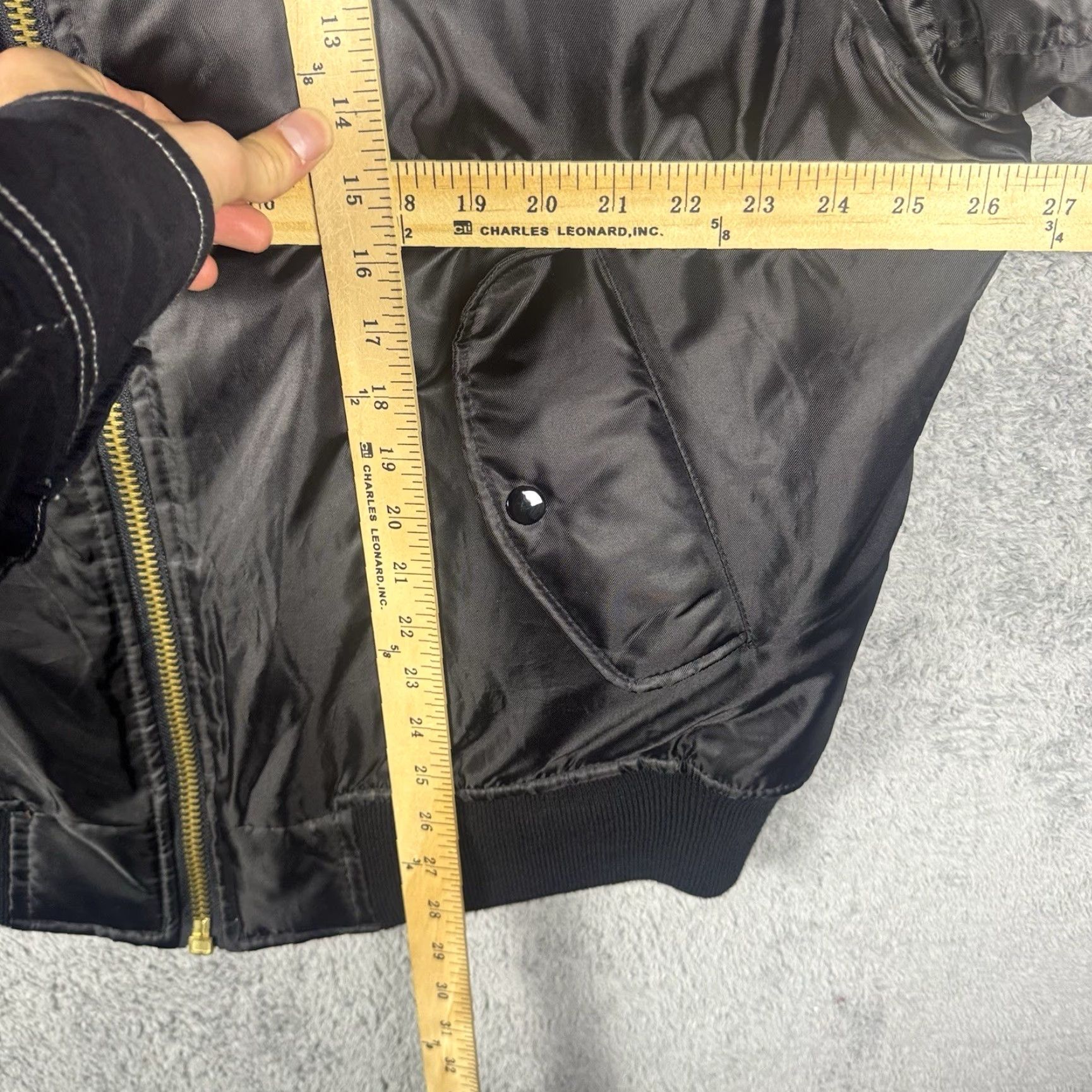 Rothco VINTAGE Rothco MA-1 Jacket Bomber Reversible Flight XL Men Black Size US XL / EU 56 / 4 - 7 Thumbnail