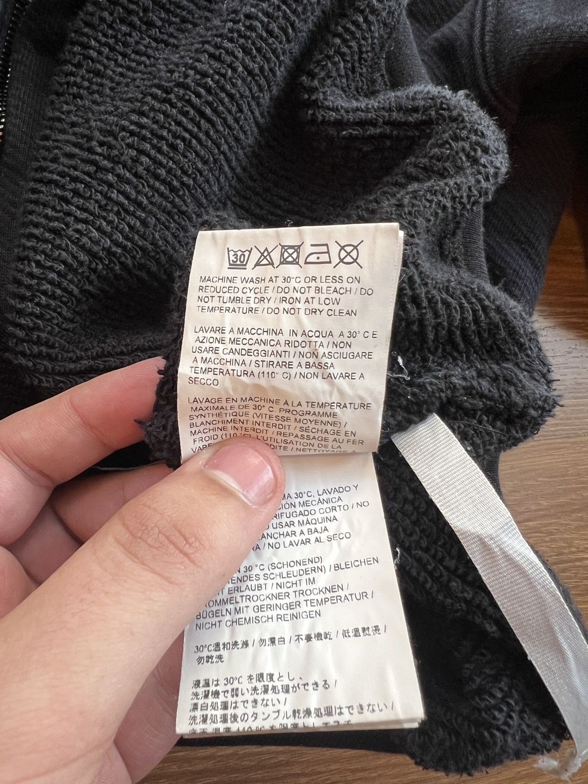 Off-White Rare Off White Numbered Puzzle Arrows Zipped Hoodie (Black) Size US S / EU 44-46 / 1 - 13 Thumbnail