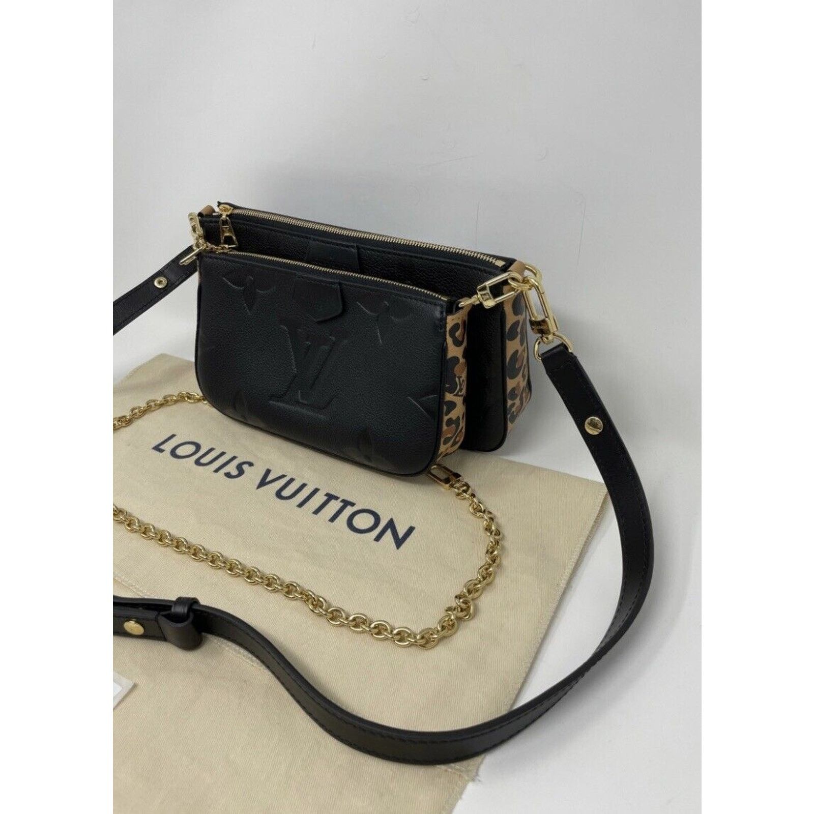 Louis Vuitton Louis Vuitton Wild At Heart Multi Pochette Accessoires Black Size ONE SIZE - 5 Thumbnail