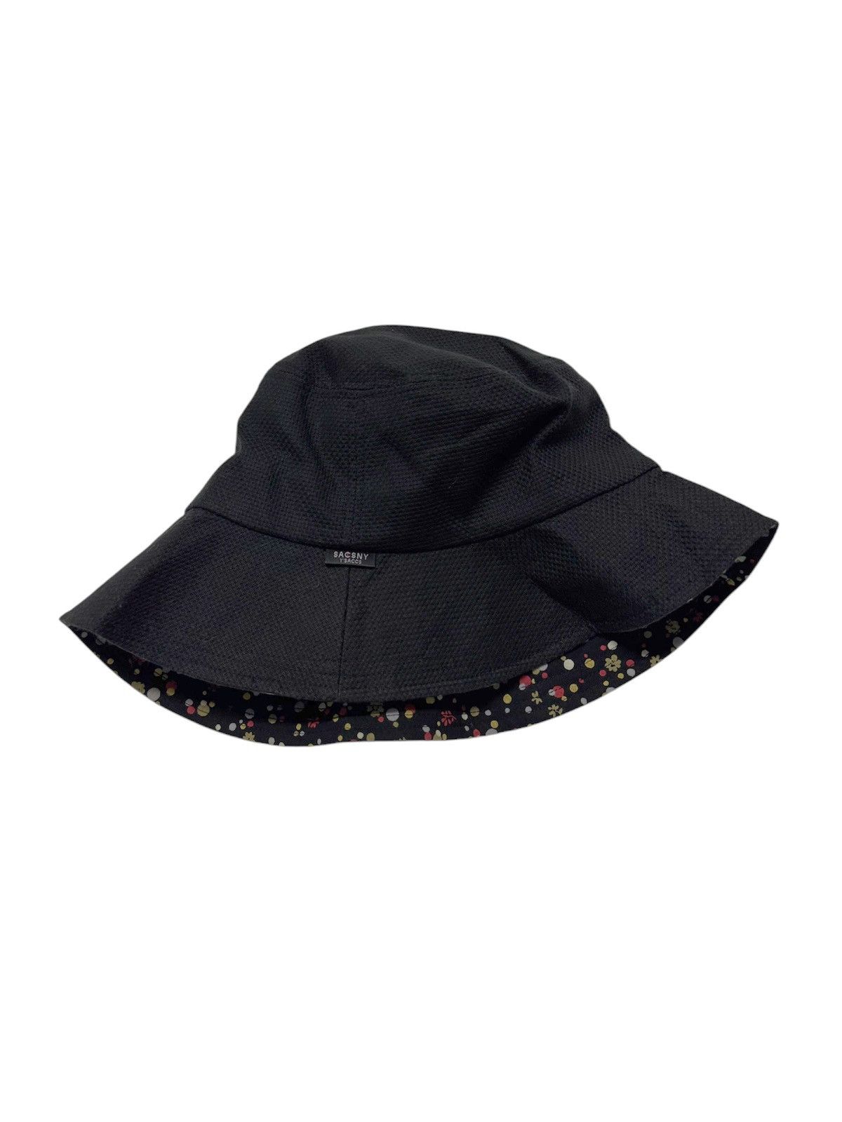 Yohji Yamamoto Y’SACCS By Yohji Yamamoto Polkadot Inner Bucket Hat Size ONE SIZE - 1 Thumbnail
