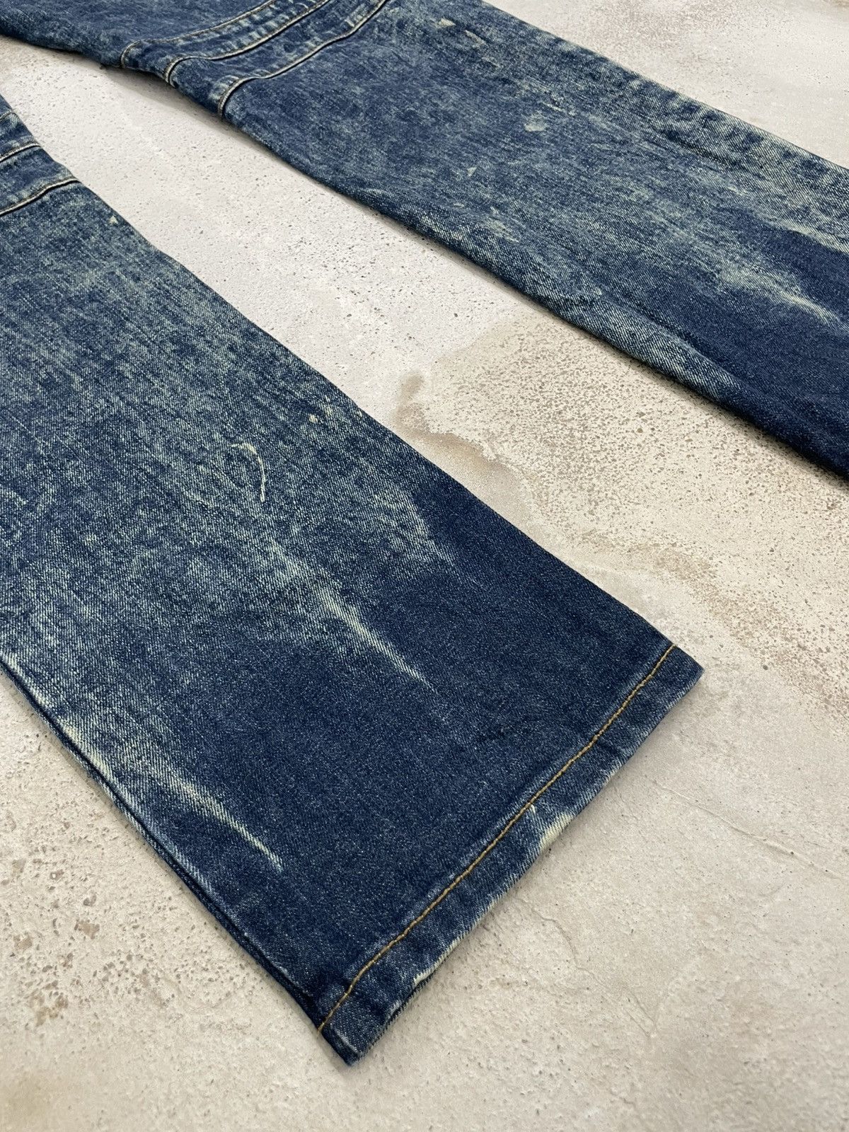 Other Rustic Dime Crazy Mudwash Distressed Biker Style Denim Pants Size US 34 / EU 50 - 14 Thumbnail