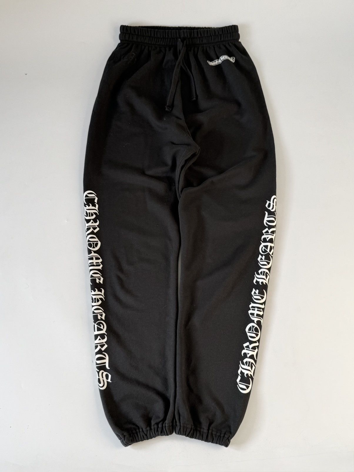 Chrome Hearts Chrome Hearts Black Logo-Print Track Pants Size US 26 / EU 42 - 1 Thumbnail