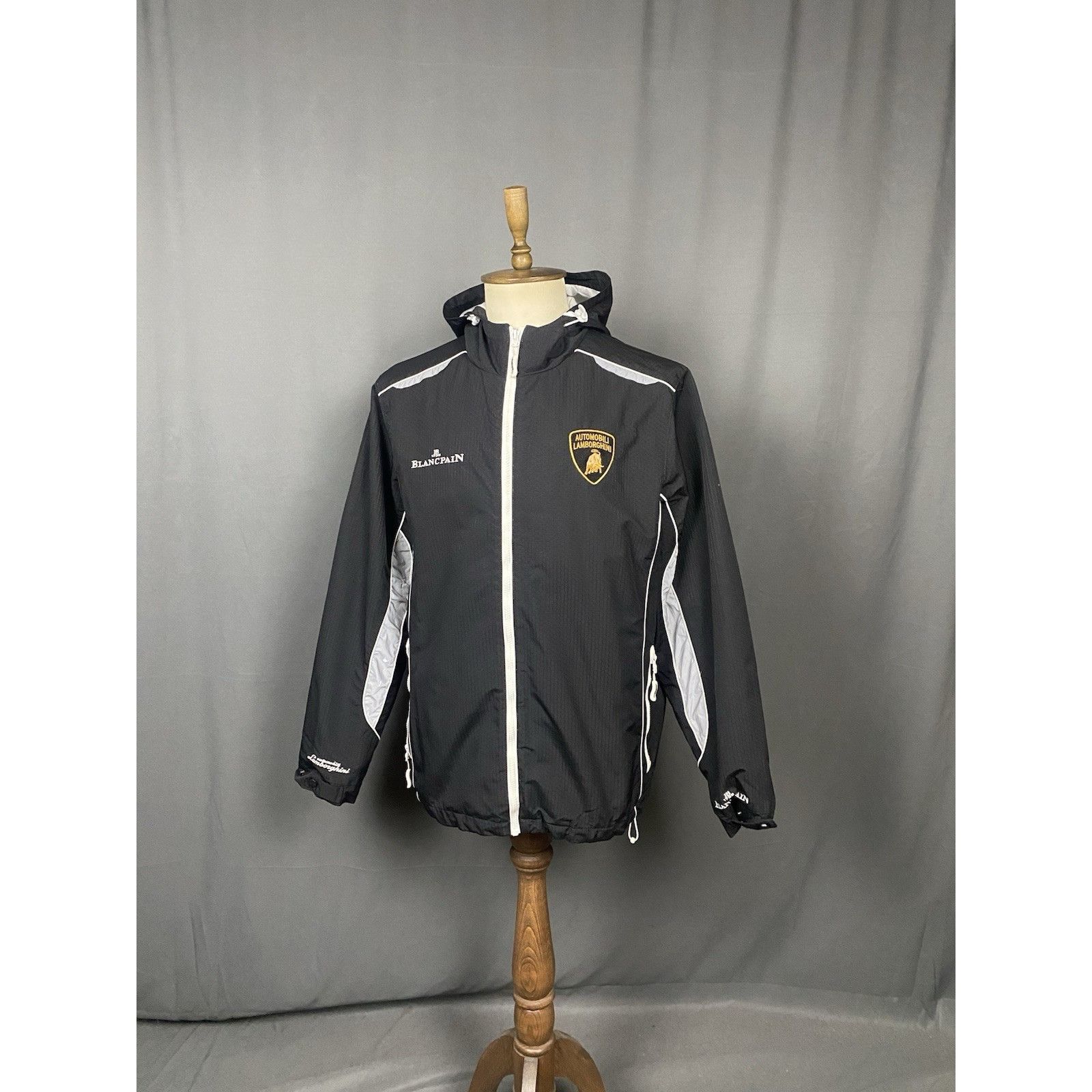 Lamborghini Blancpain Automobili Lamborgini Men's Black Waterproof Softs Size US XL / EU 56 / 4 - 5 Thumbnail