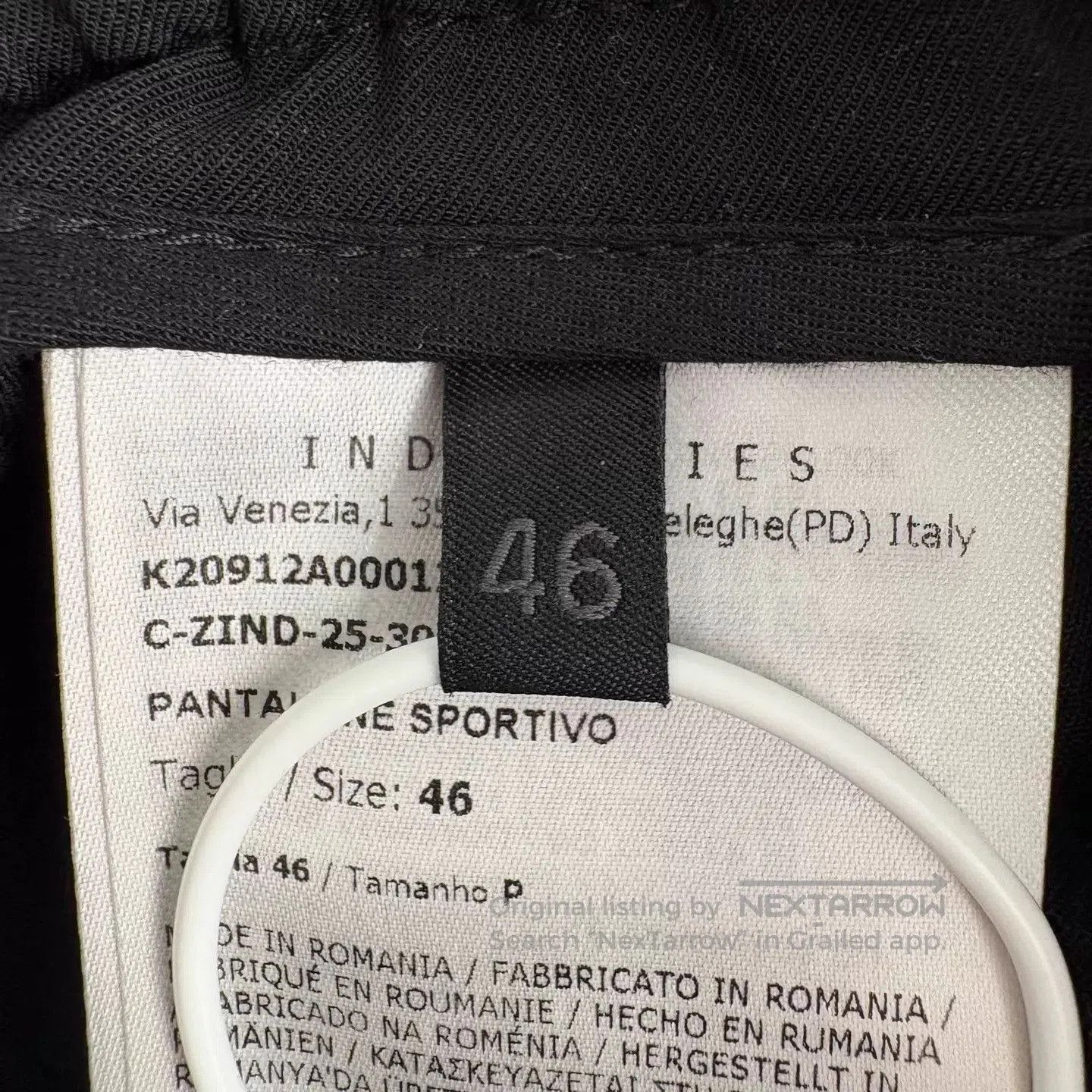 Moncler Black Elastic Waist Jogger Pants Size 30. Size US 30 / EU 46 - 4 Thumbnail