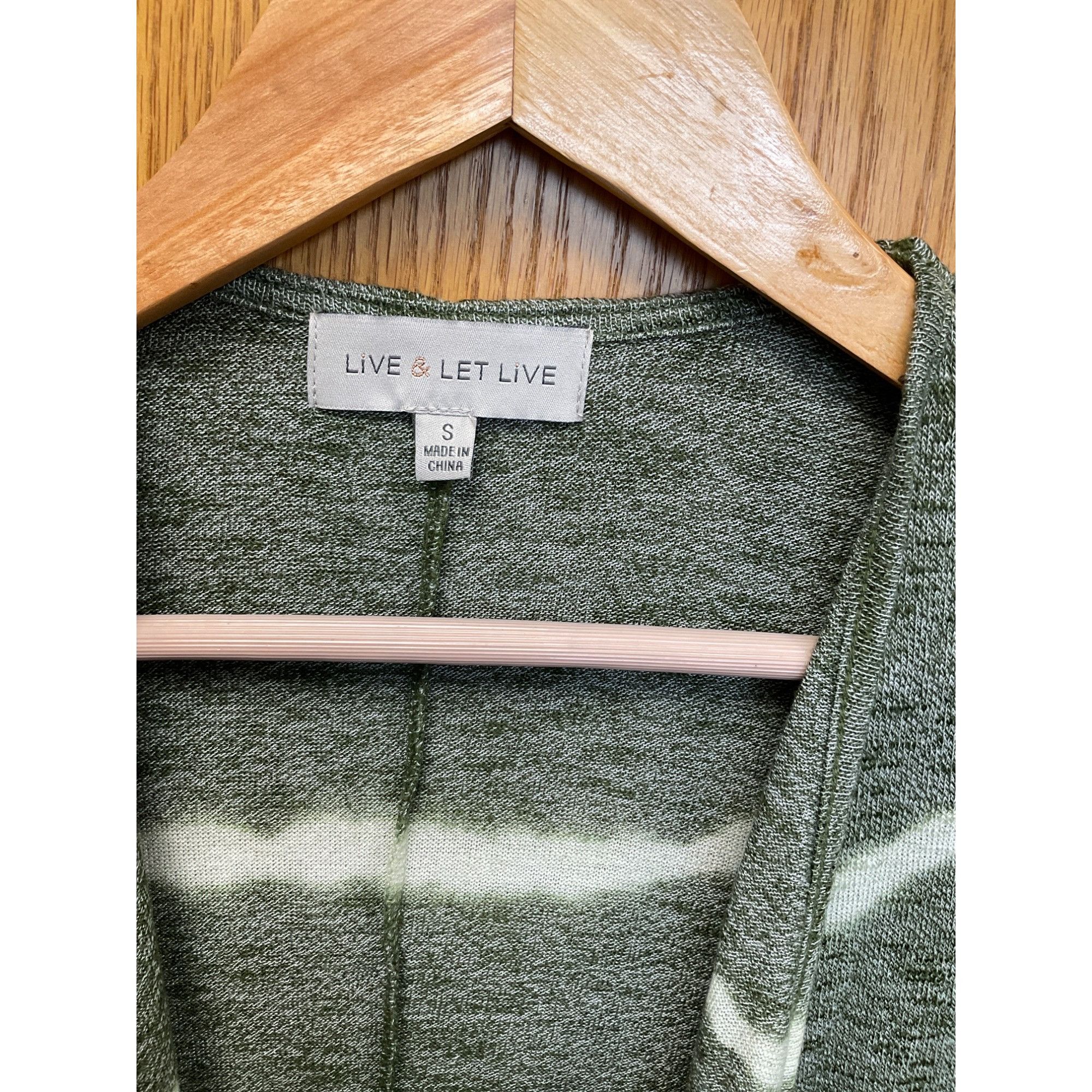 Other Live & Let Live One World Tie-Dye Open Front Cardigan Small Size S / US 4 / IT 40 - 7 Thumbnail
