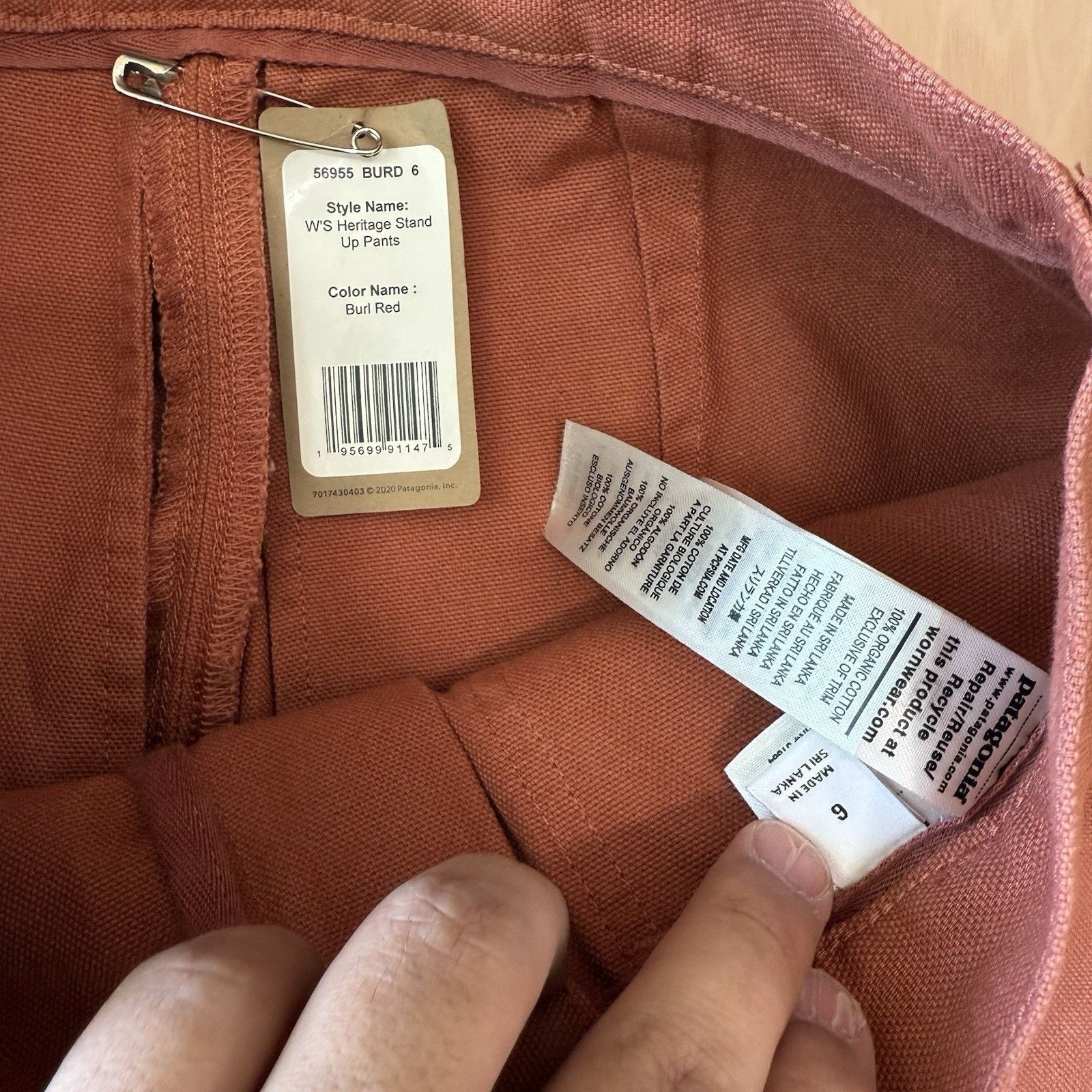 Patagonia Patagonia Heritage Stand Up Pants W 6 Burl Red Double Knee Size 28" / US 6 / IT 42 - 6 Thumbnail