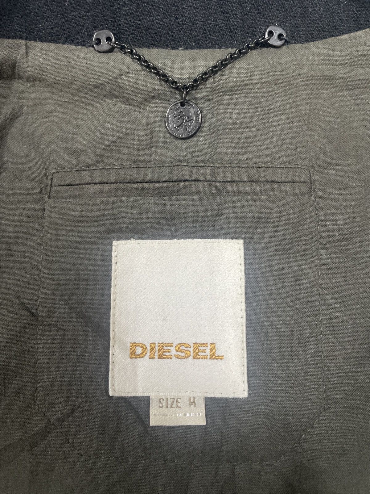 Diesel × Diesel Black Gold Diesel Unharbouring Dreams coat jacket 2 way style size M Size US M / EU 48-50 / 2 - 5 Thumbnail