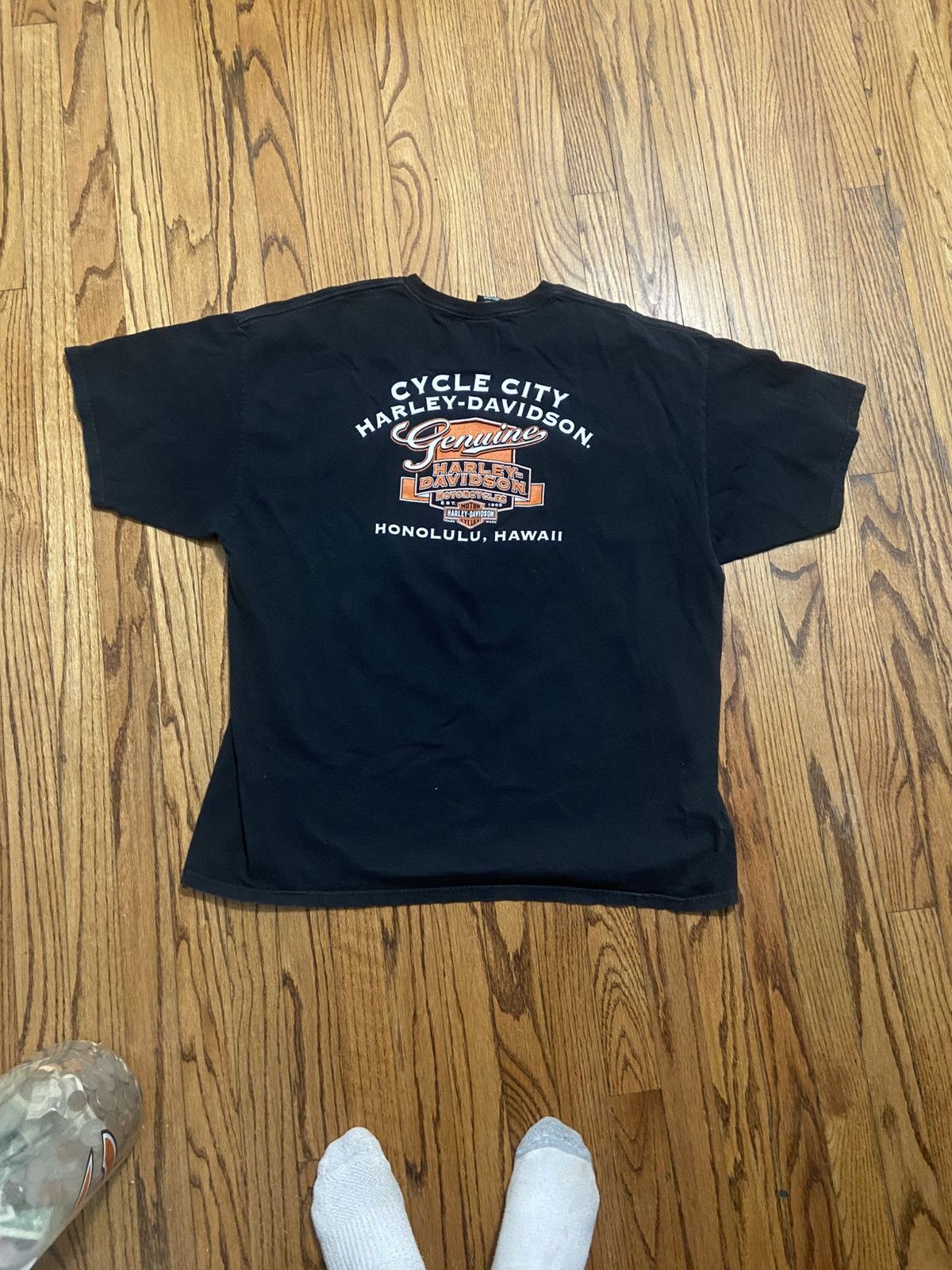 Harley Davidson Harley Davidson pin up girl t shirt Size US XXL / EU 58 / 5 - 2 Thumbnail