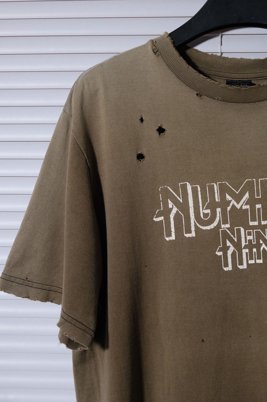NUMBER (N)INE SS05 NIGHTCRAWLER LOGO TEE
