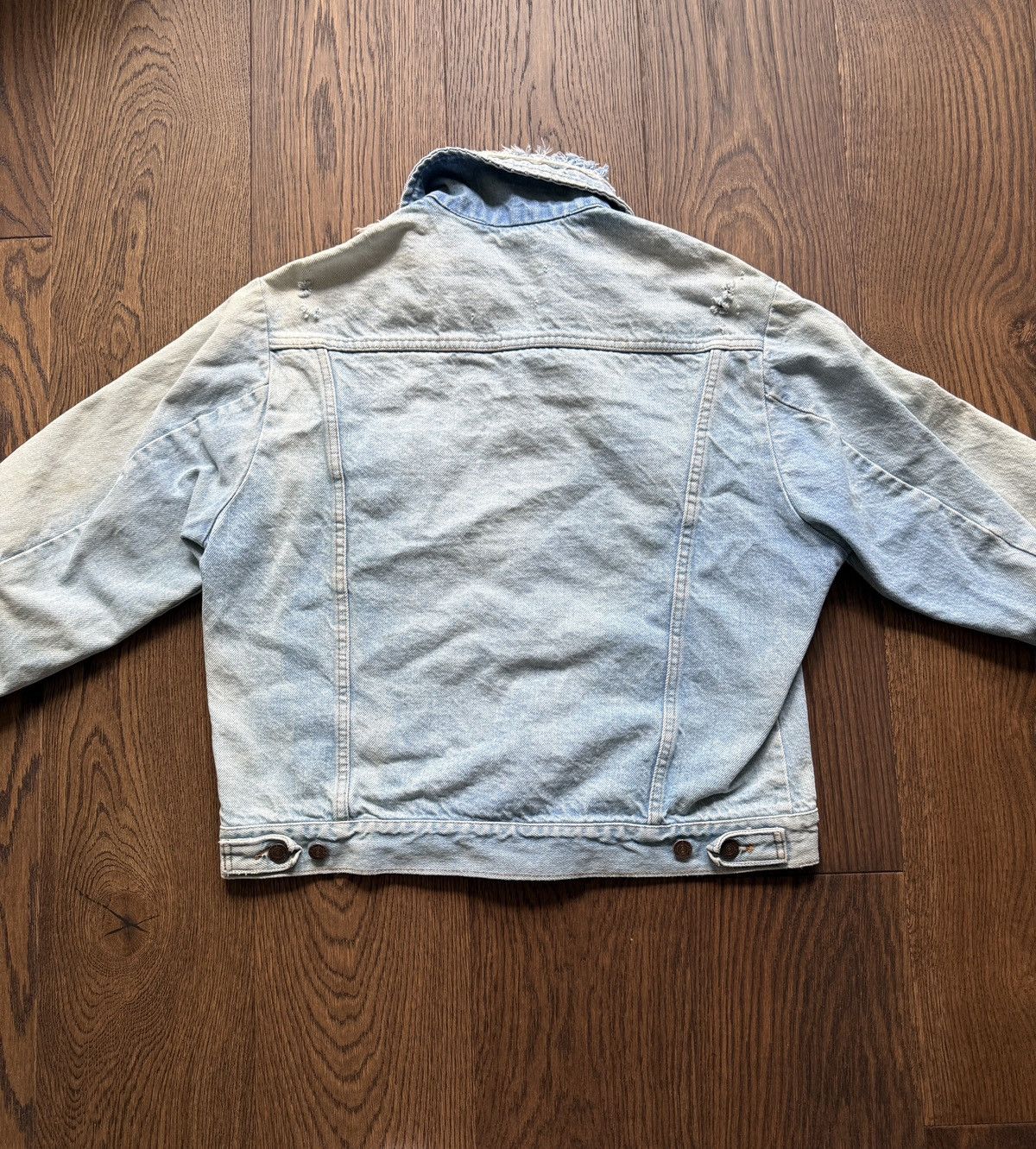 Vintage Vintage Roebucks Faded Western Wear Denim Jacket Size US L / EU 52-54 / 3 - 9 Thumbnail