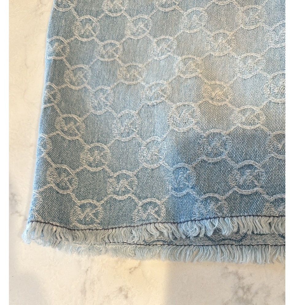 Michael Kors Rare Vintage monogrammed Michael Kors denim mini skirt Y2K Size 34" / US 12 / IT 48 - 5 Thumbnail