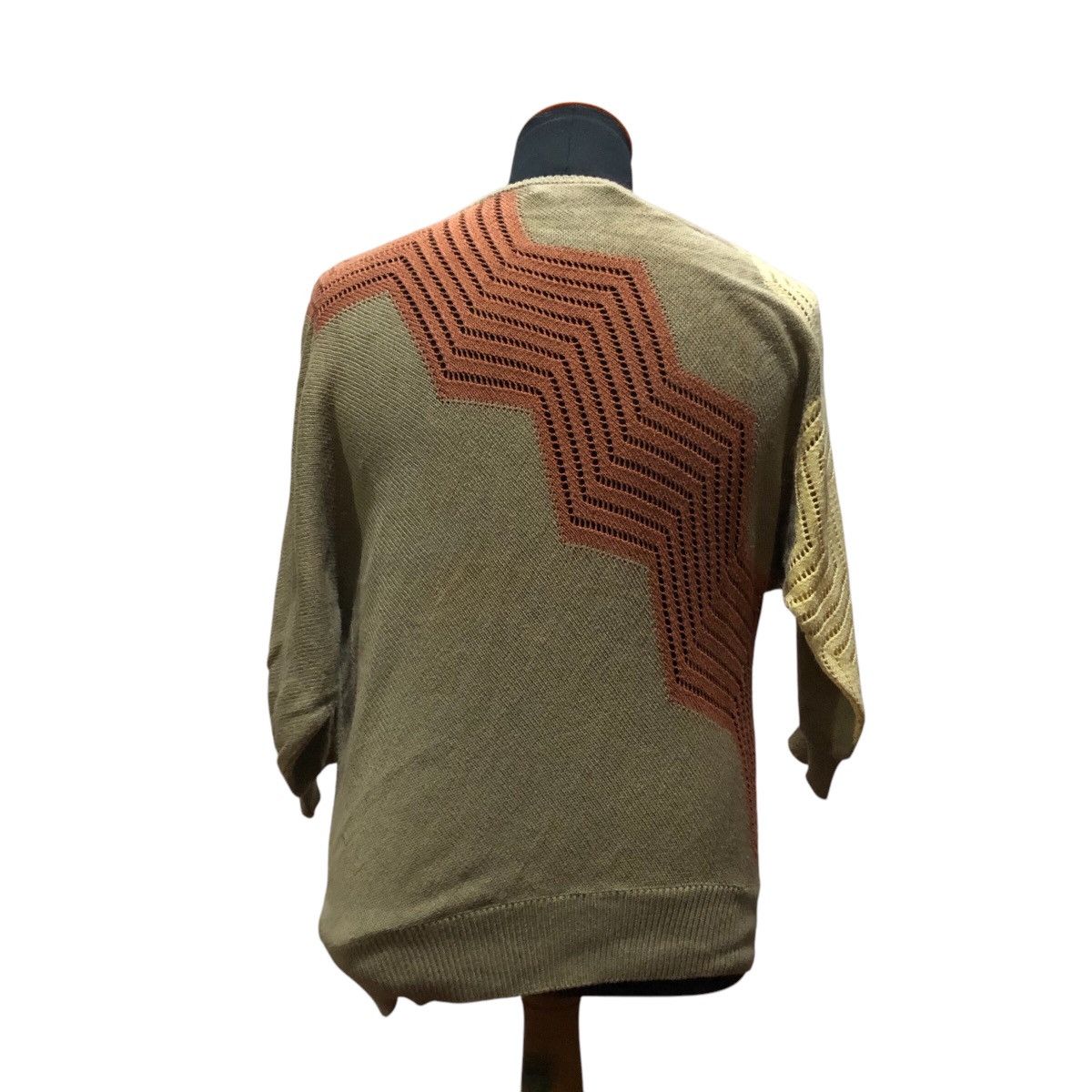 Christian Dior Monsieur × Dior × Vintage Christian Dior Asymetric Knitwear Sweater Size M / US 6-8 / IT 42-44 - 3 Thumbnail