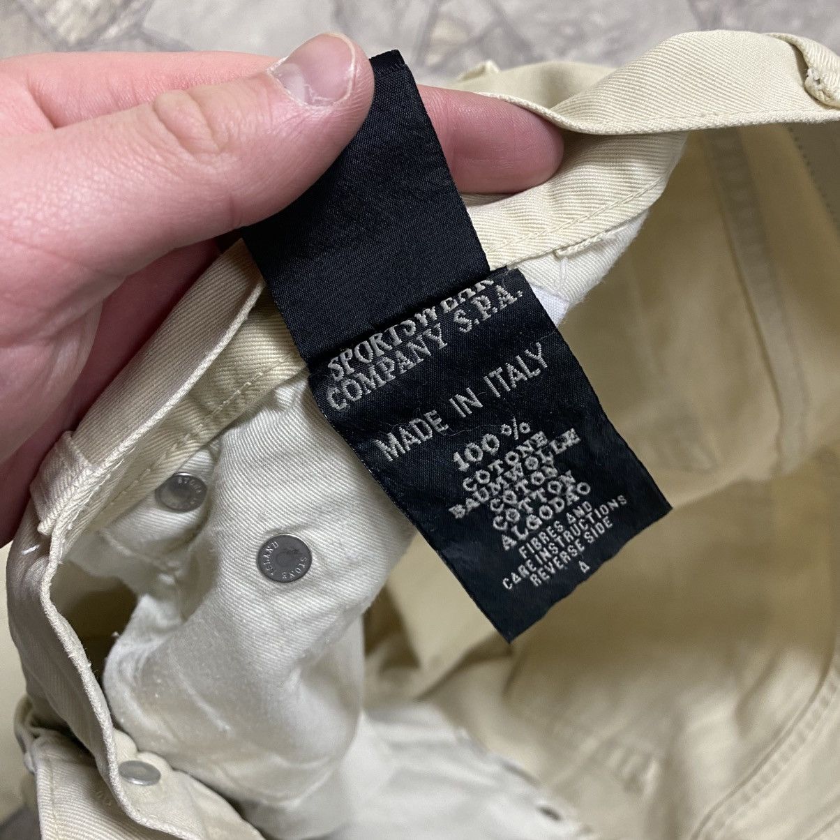 Stone Island Rare S.I. Denims Vintage Stone Island Jeans Denim Pants Size US 34 / EU 50 - 12 Thumbnail