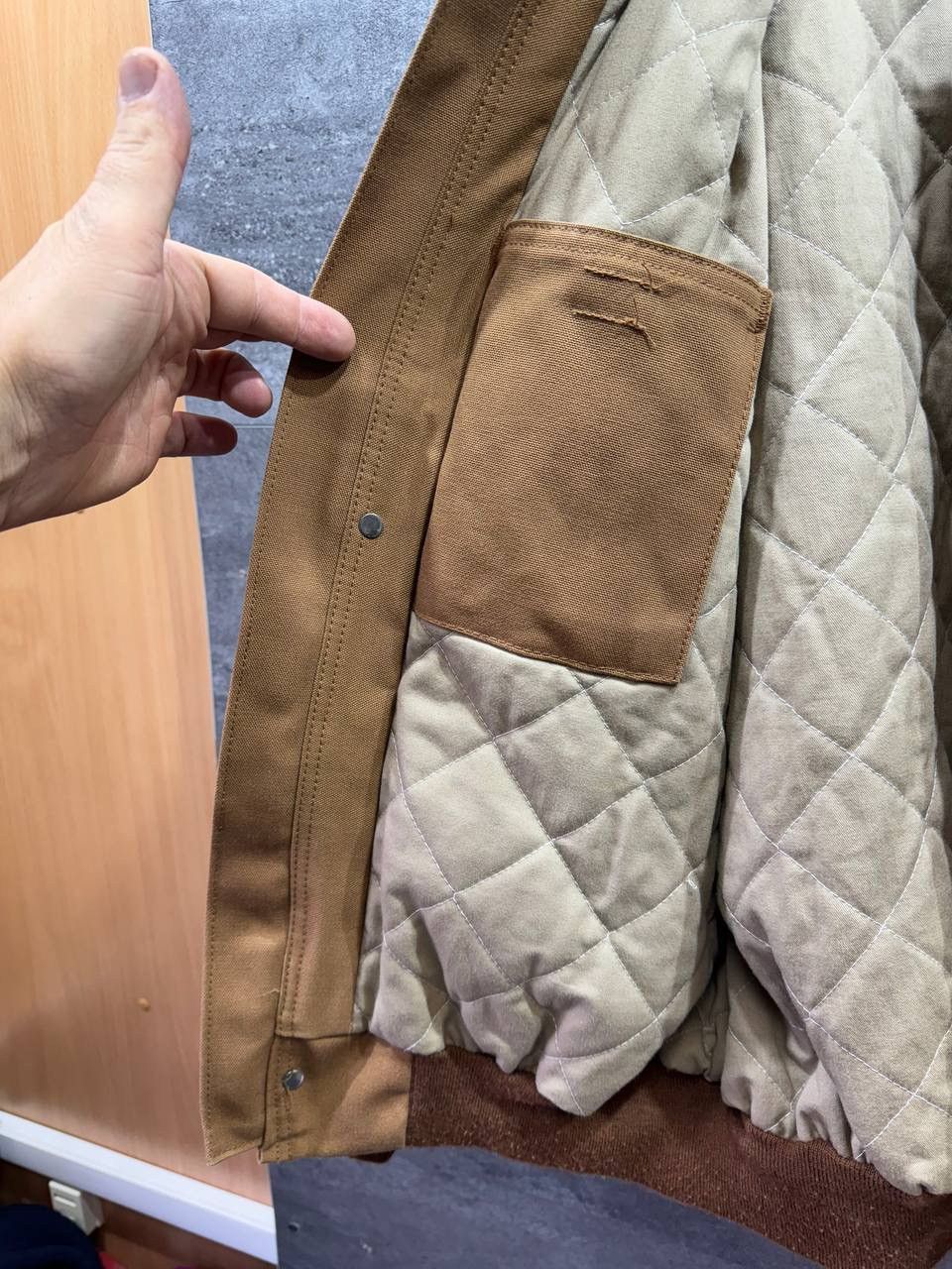 Other Carhartt FR Flame Resistant Mens Brown Bomber Vintage Jacket Size US XXL / EU 58 / 5 - 14 Thumbnail