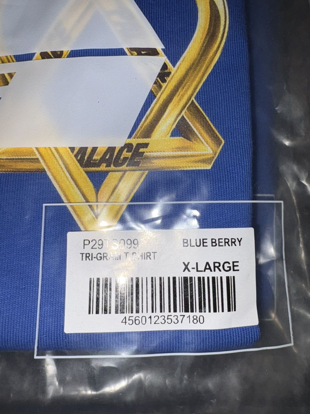 Palace Palace Tri Gram T-Shirt Blue Size US XL / EU 56 / 4 - 4 Thumbnail