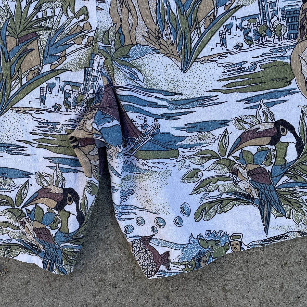 Designer × Vintage Vintage Crazy Short Swim Wear Y2K 90s Style USA Size US 37 - 9 Thumbnail
