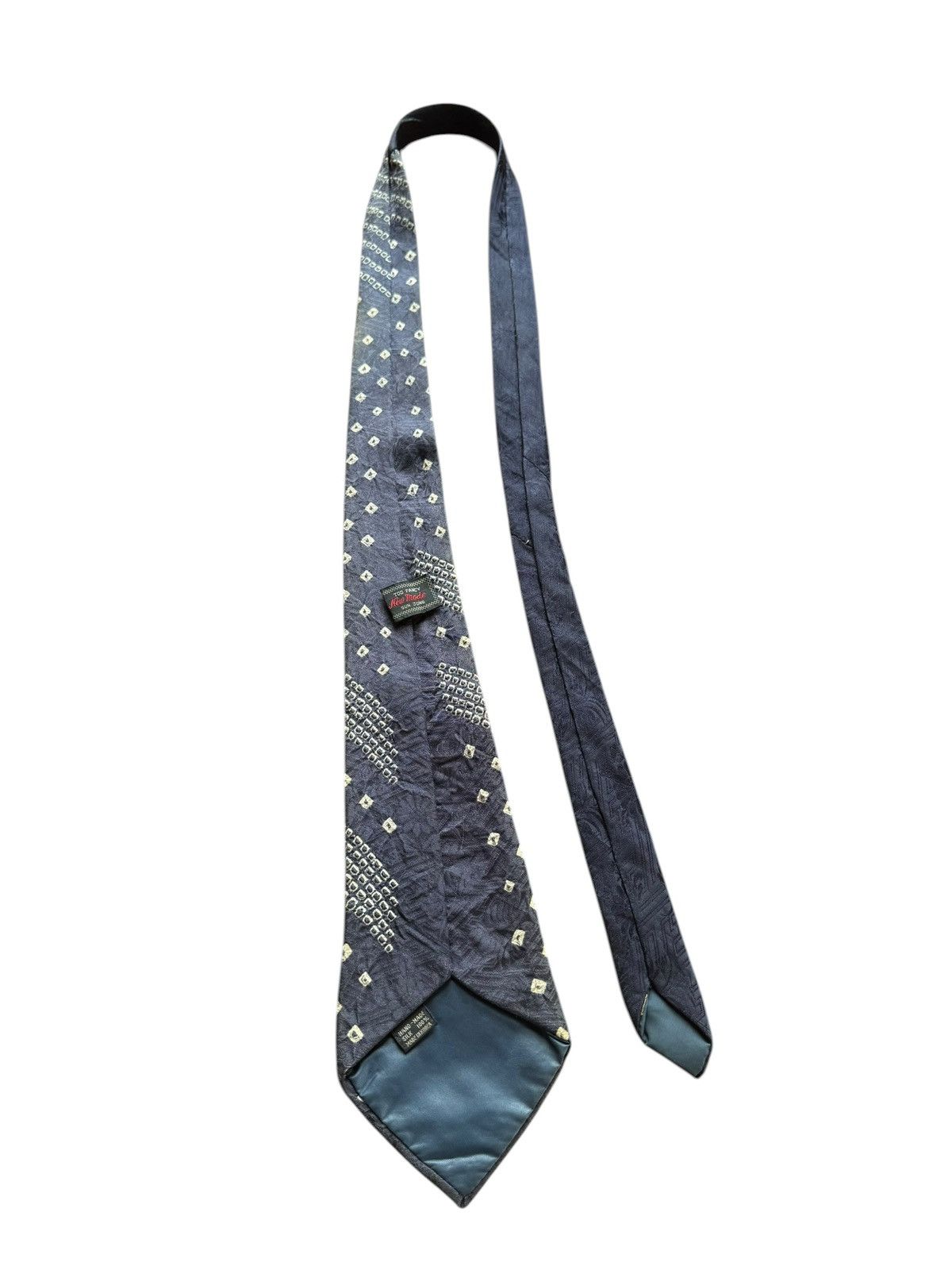 Other Shadow Geometry – Korean Vintage Silk Tie (New Mode) Size ONE SIZE - 10 Thumbnail