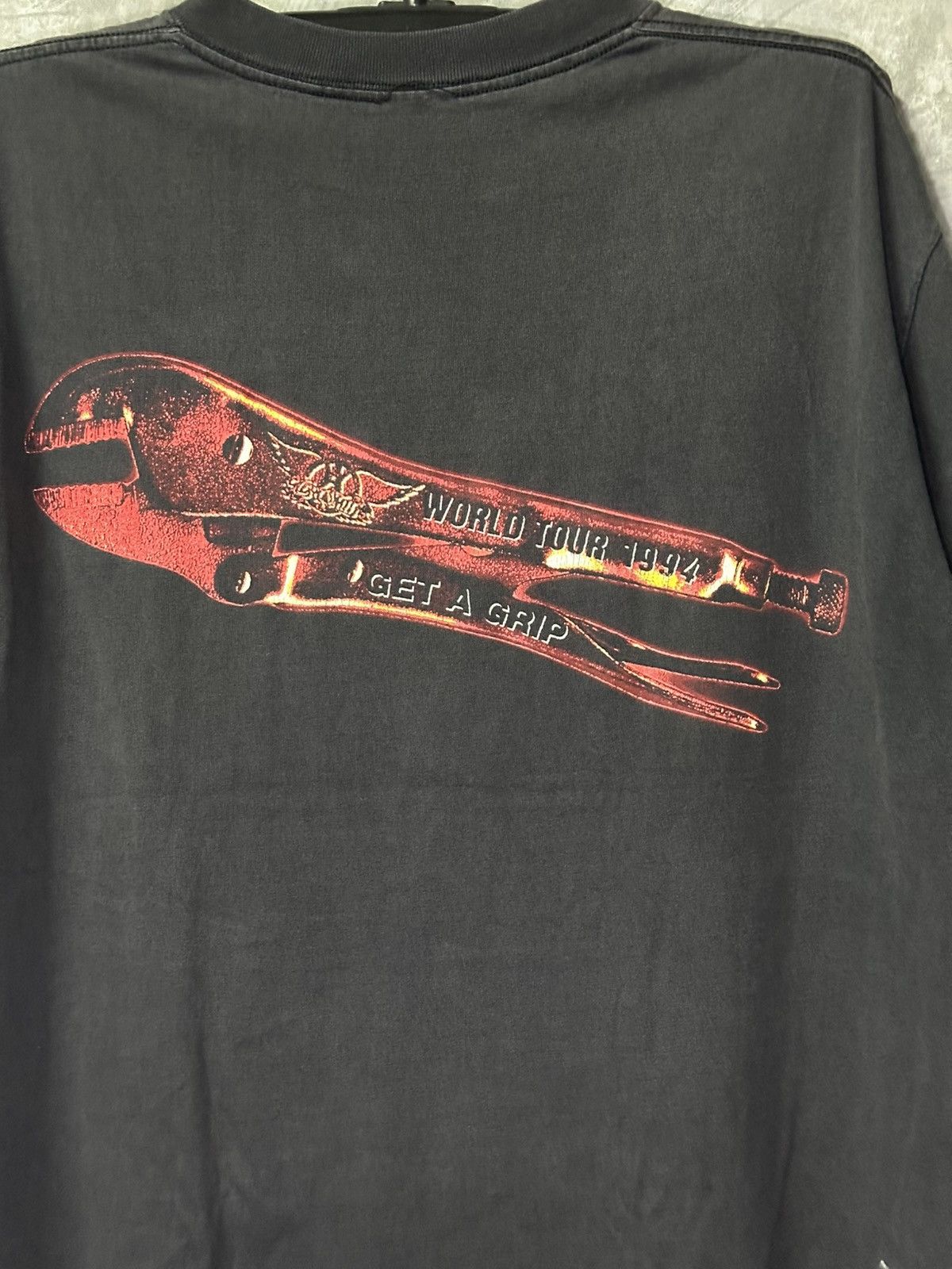 Other Vintage 1994 Aerosmith Get A Grip Tour XL Faded Distressed Size US XL / EU 56 / 4 - 7 Thumbnail
