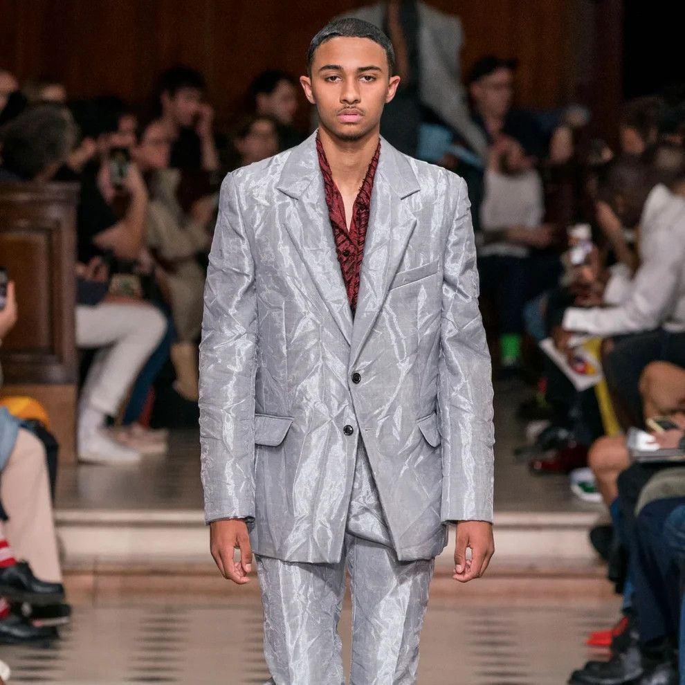 Y/Project Y/Project Wrinkled Organdy Layer Sample Blazer - SS20 Size 40R - 10 Thumbnail