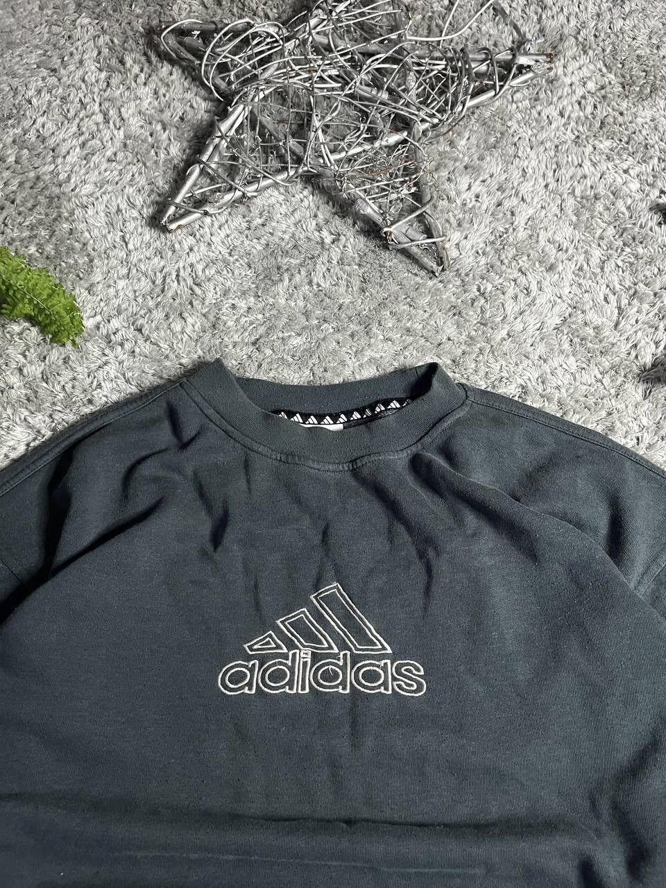 Adidas × Vintage 00s Adidas Sweatshirt Vintage Streetwear Big Logo Rare Size US S / EU 44-46 / 1 - 4 Thumbnail