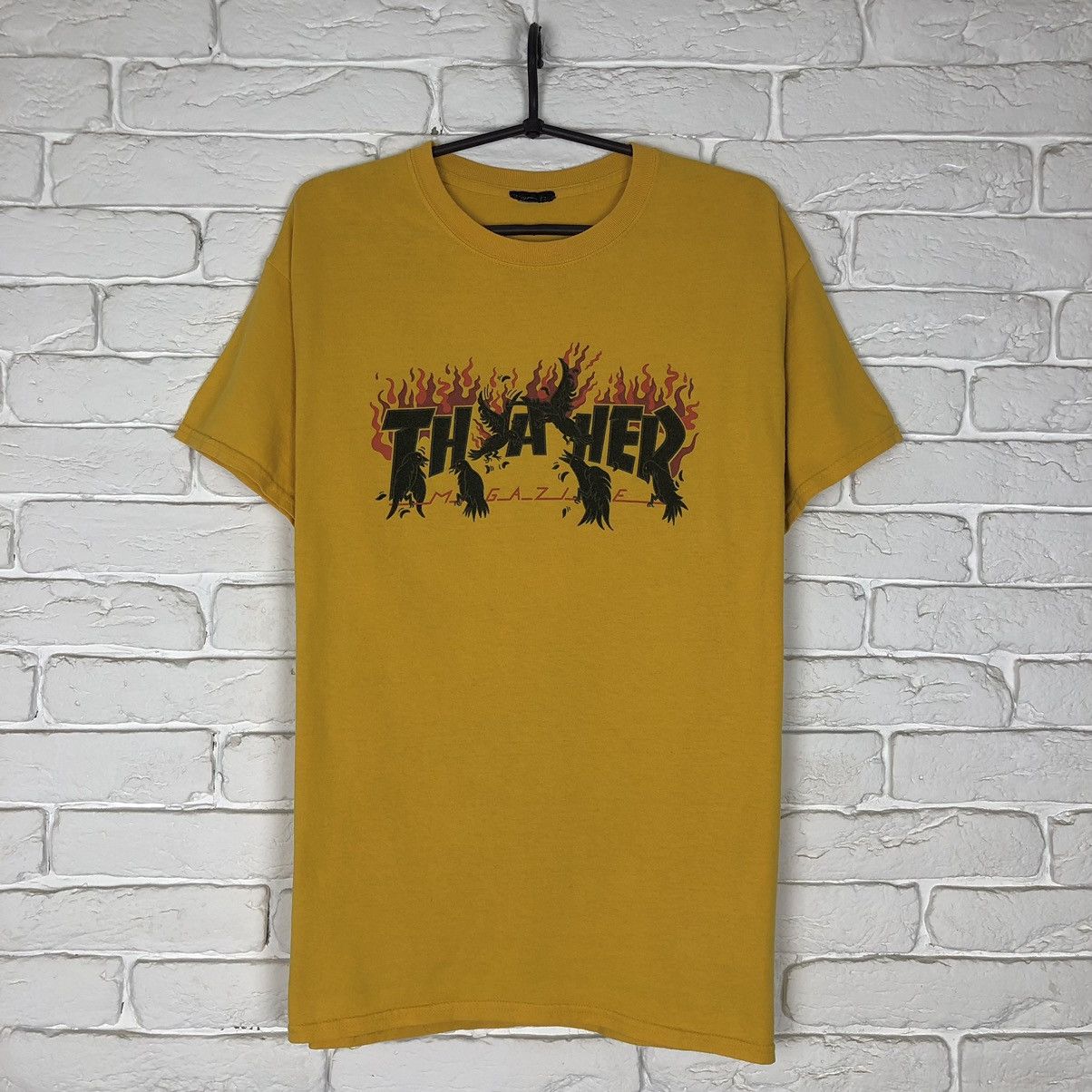 Thrasher × Vintage Trasher skateboarding vintage tee t shirt Size US L / EU 52-54 / 3 - 1 Thumbnail