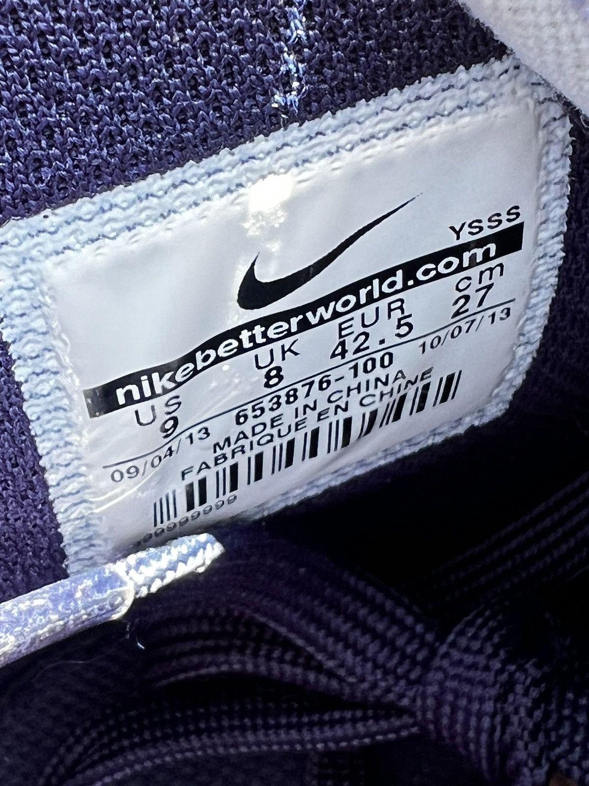 Nike CLEAN Nike Terminator High size 9 Mens USA Premium 2014 Size US 9 / EU 42 - 11 Thumbnail