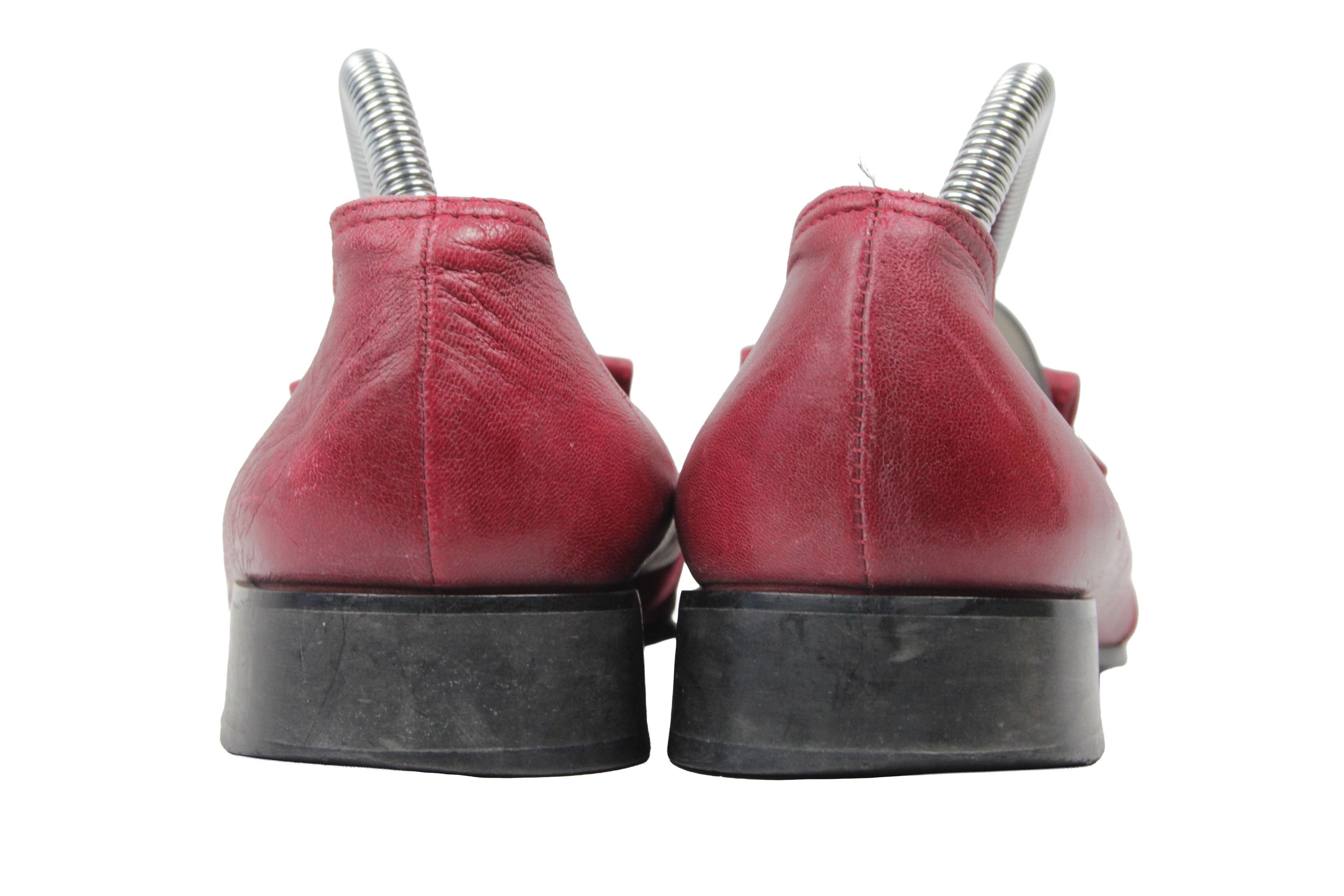 Japanese Brand Marco Morea 00S Y2K Square Toe Flats Vintage Size US 11 / IT 41 - 11 Thumbnail