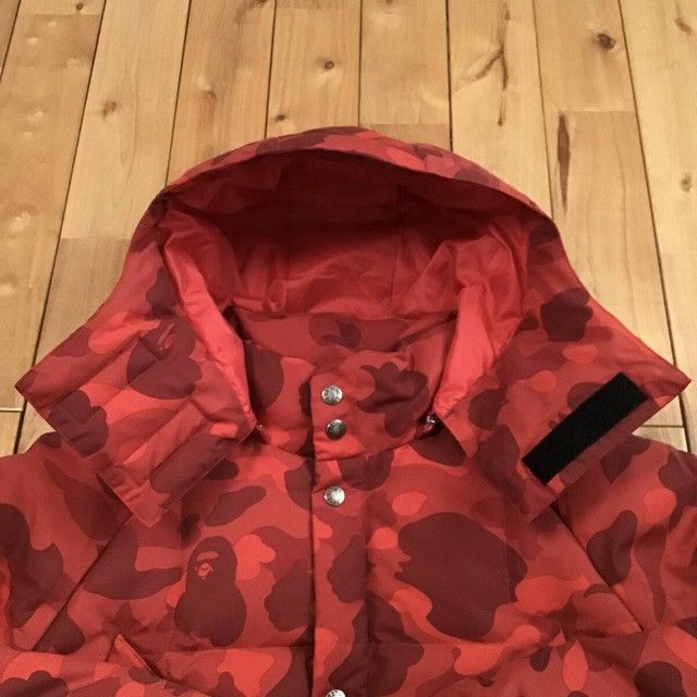 Bape × Nigo BAPE Red camo Hoodie Puffer Down Jacket a bathing ape NIGO Size US L / EU 52-54 / 3 - 3 Thumbnail