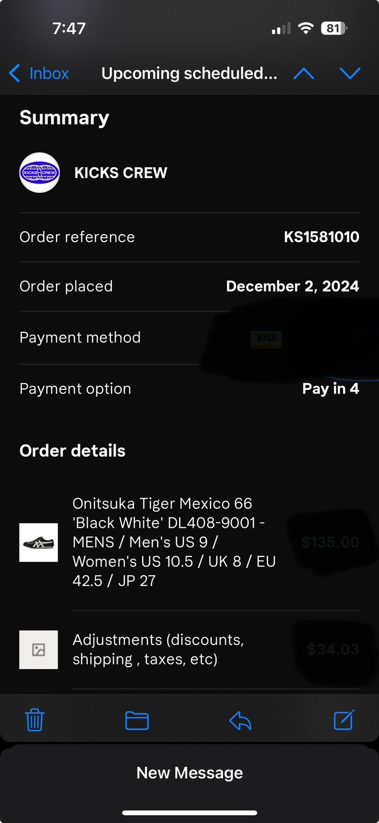 Onitsuka Tiger Black Onitsuka Tigers Size US 9 / EU 42 - 7 Thumbnail