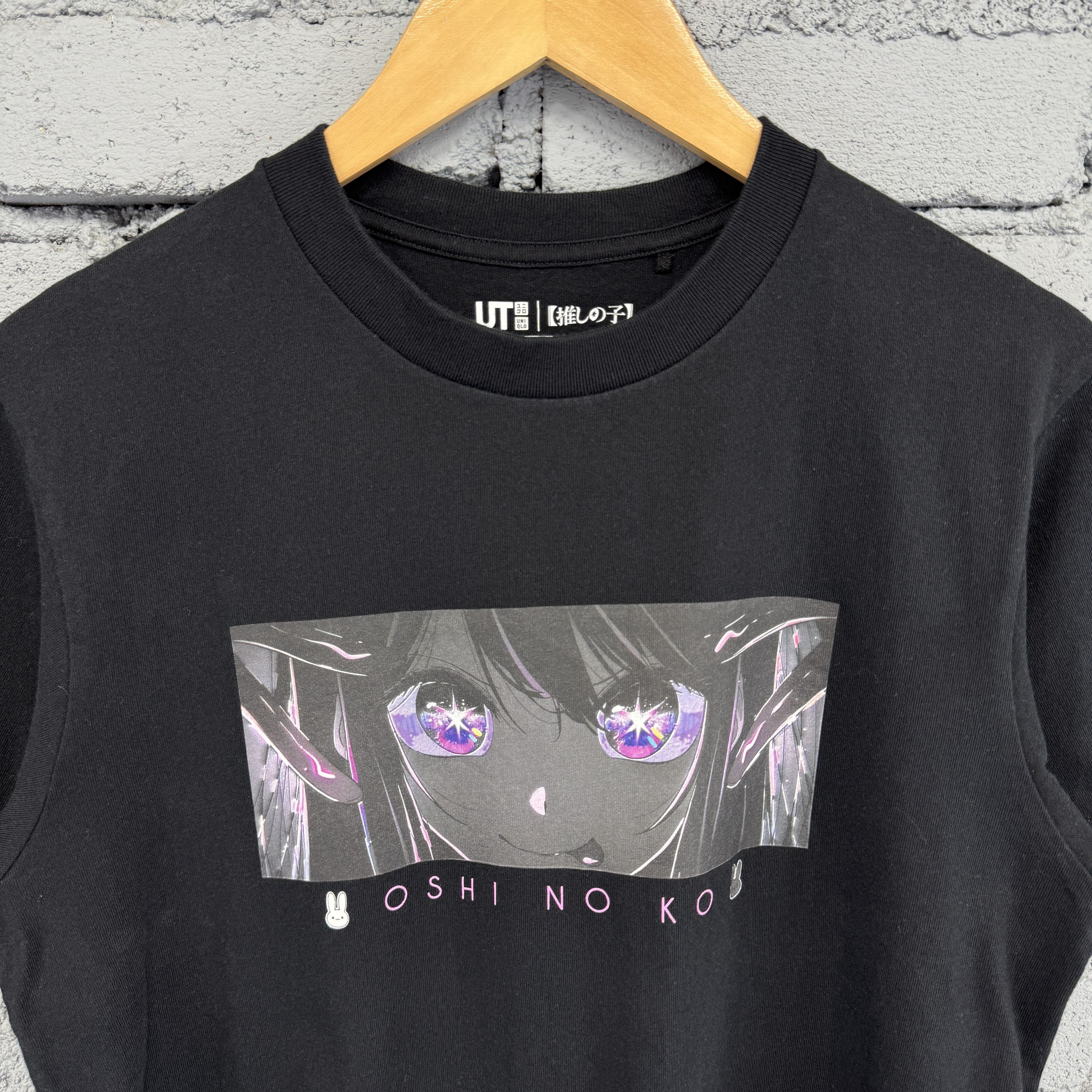 Uniqlo UNIQLO UT Oshi no Ko Sunfaded Tshirt Black From Japan Size US S / EU 44-46 / 1 - 3 Thumbnail