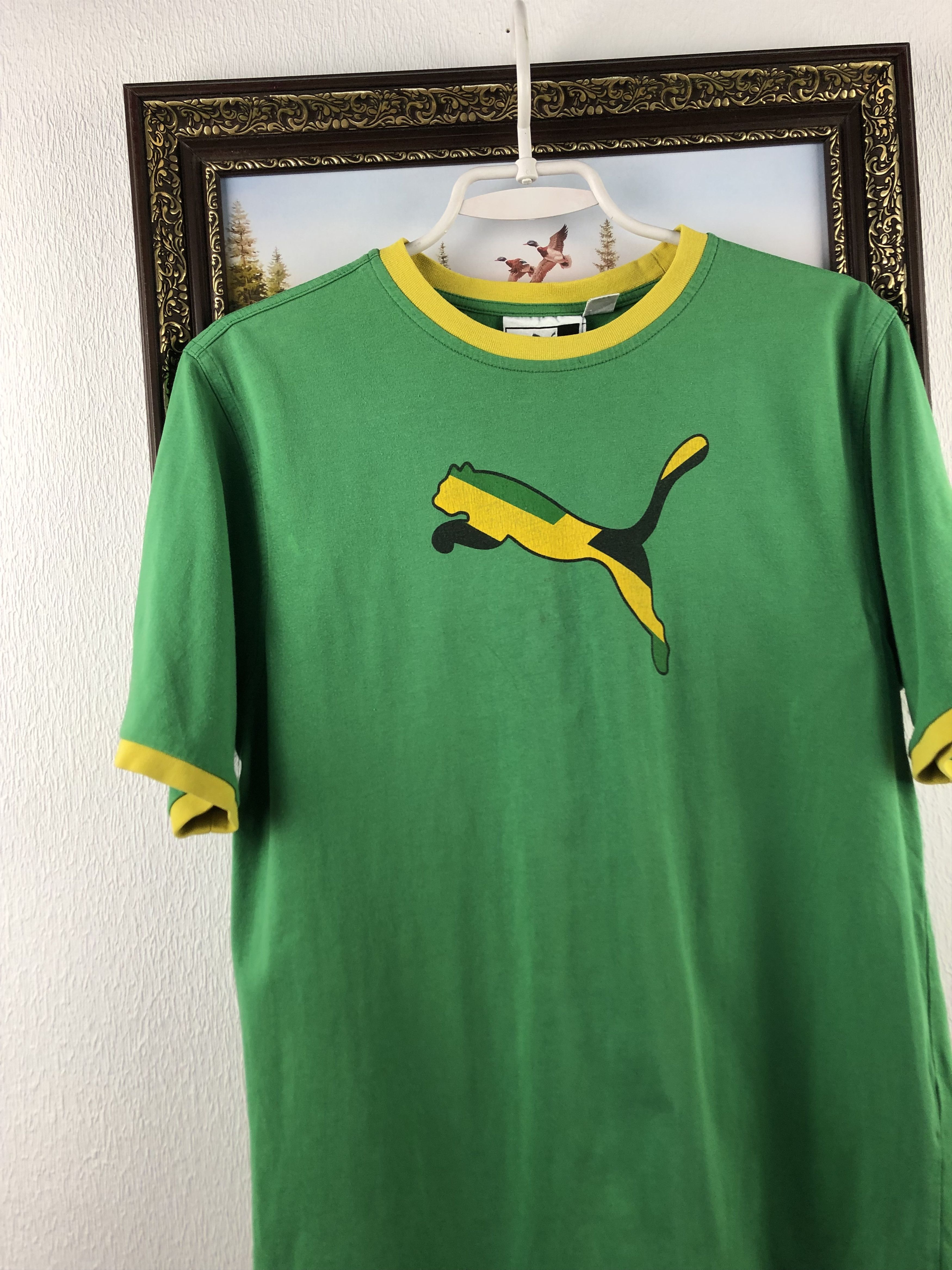 Puma × Vintage Vintage Jamaica Football Shirt Soccer Train Jersey Mens Rare Size US M / EU 48-50 / 2 - 3 Thumbnail