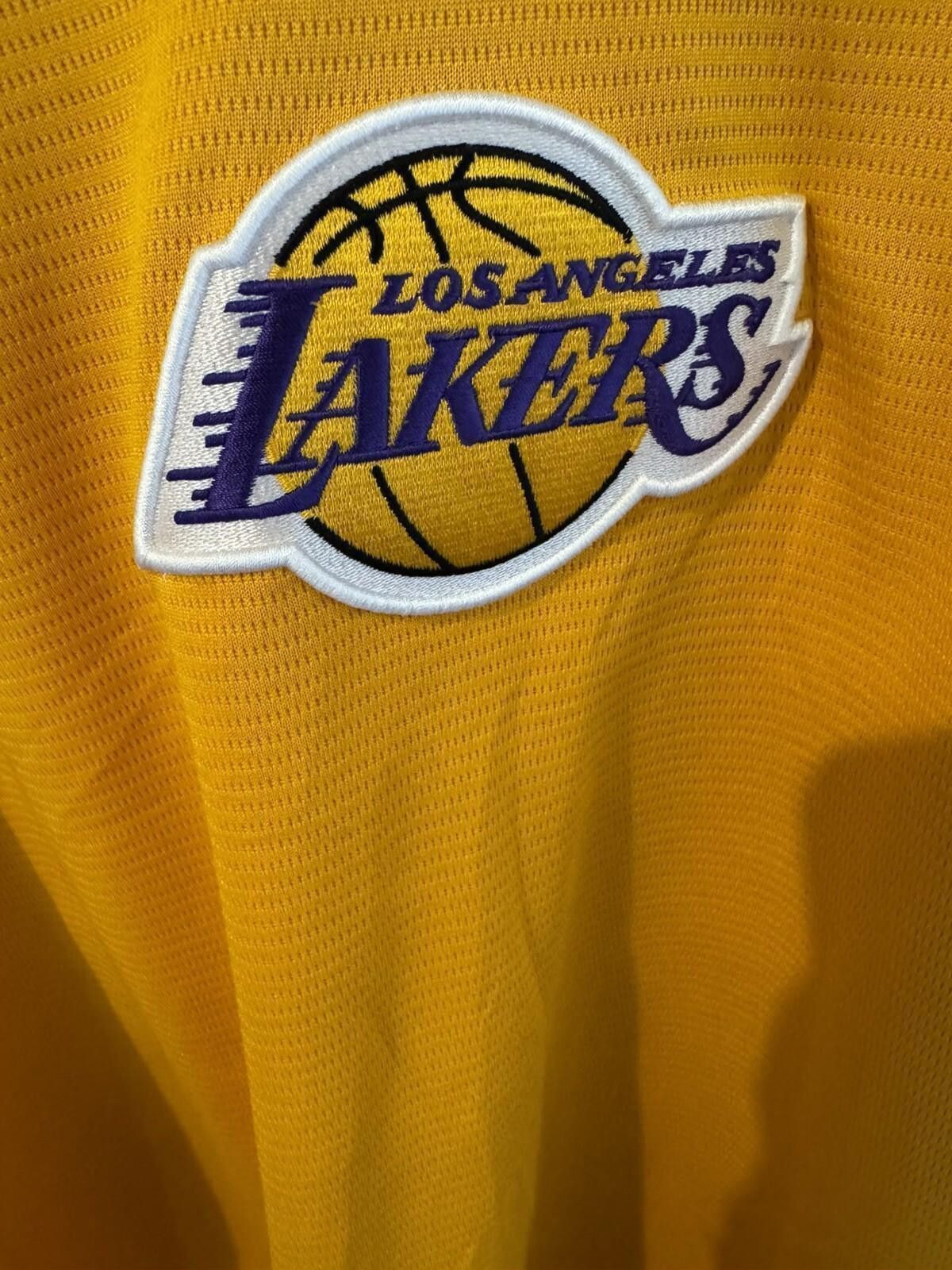 Majestic Los Angeles LA Lakers Majestic Shooting Shirt Men 2XL Yellow Size US XXL / EU 58 / 5 - 6 Thumbnail