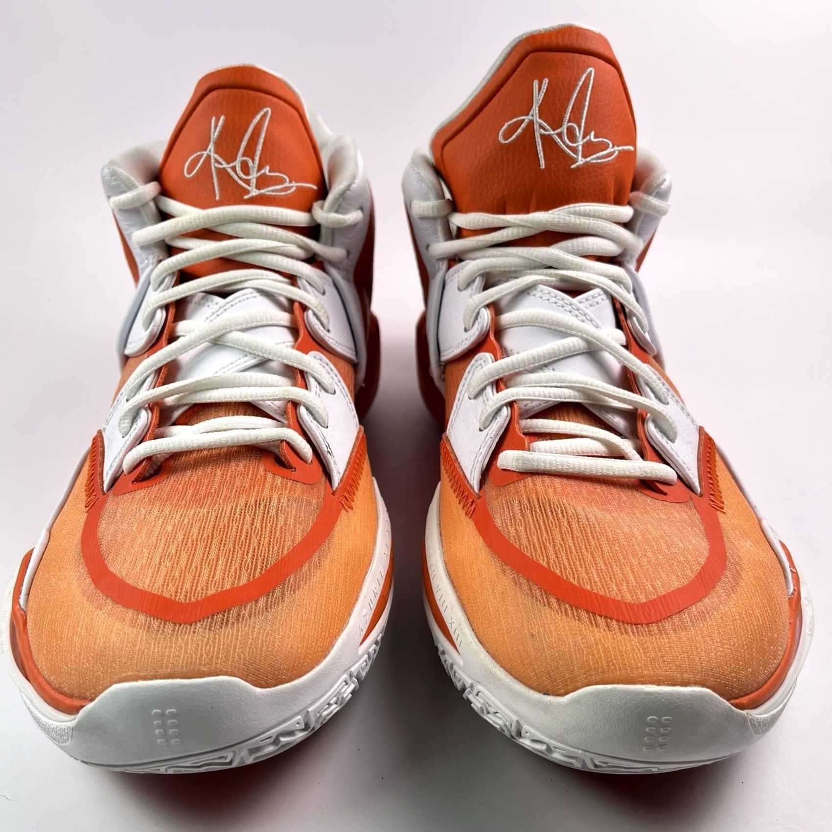 Nike Nike Mens Kyrie Infinity TB Sneakers DO9616-802 Orange Basketball Mid Top 11.5 Mens Shoes Size US 12 / EU 45 - 3 Thumbnail