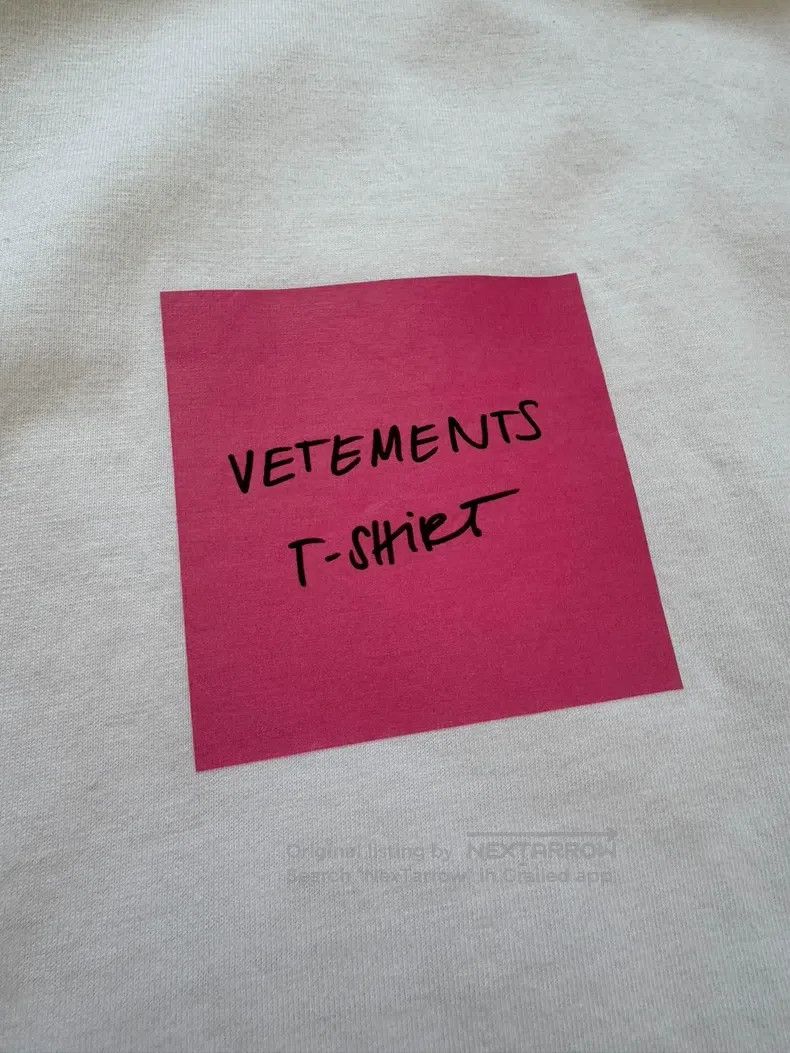 Vetements Vetements short sleeves Size US S / EU 44-46 / 1 - 2 Thumbnail